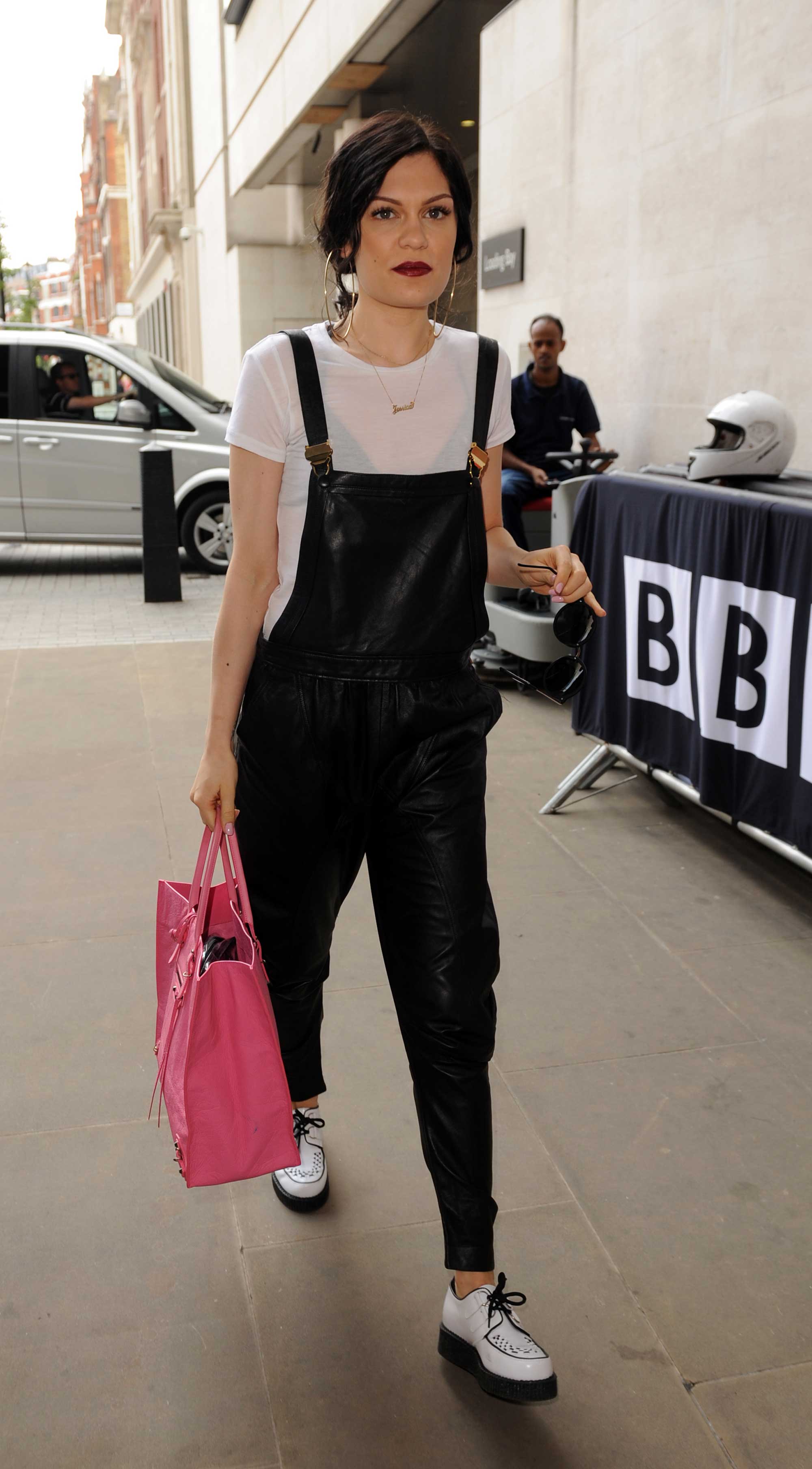 Jessie J at BBC Radio 1 studios in London