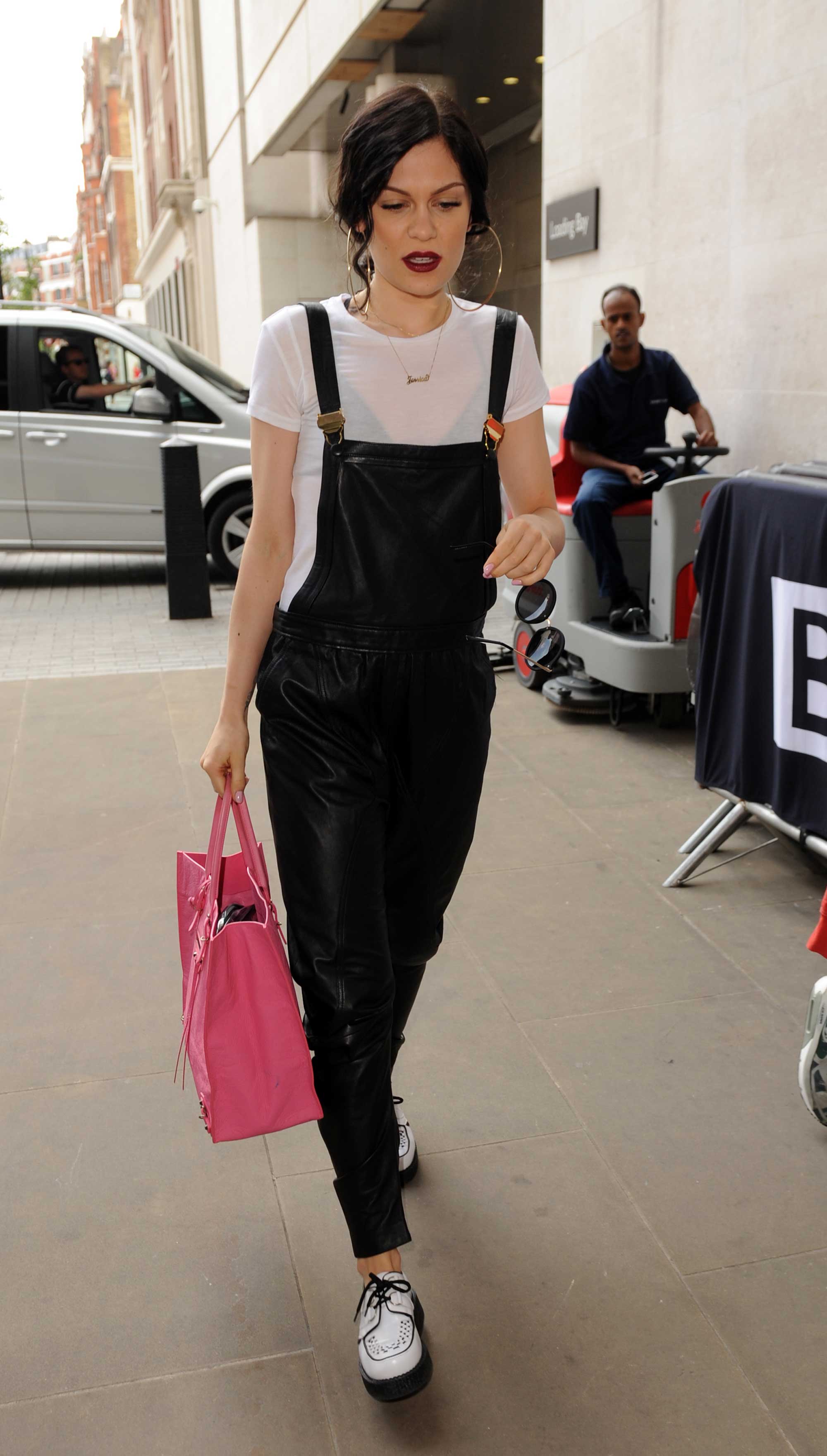 Jessie J at BBC Radio 1 studios in London