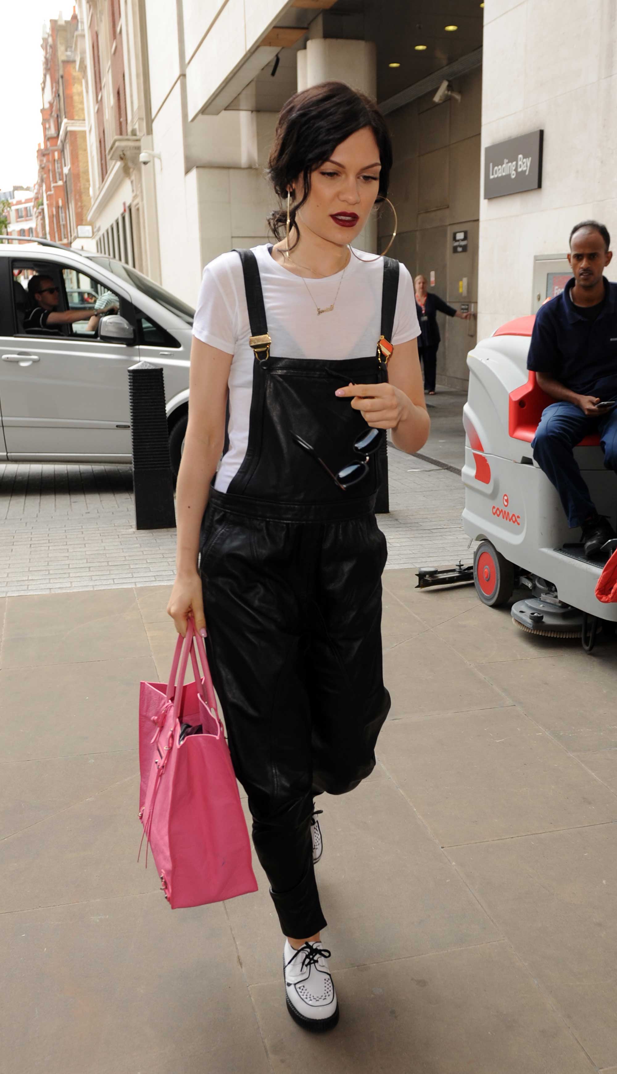 Jessie J at BBC Radio 1 studios in London