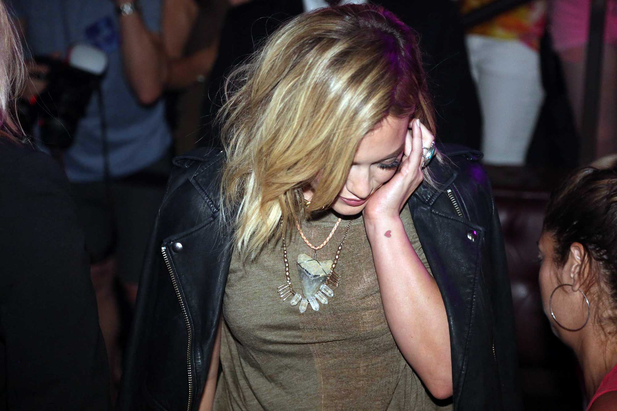 Hilary Duff attends Chasing The Sun single release celebration