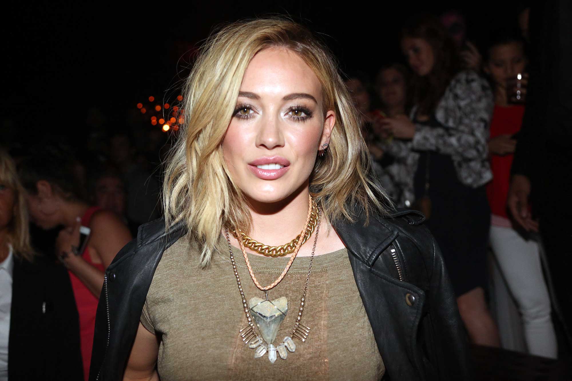 Hilary Duff attends Chasing The Sun single release celebration