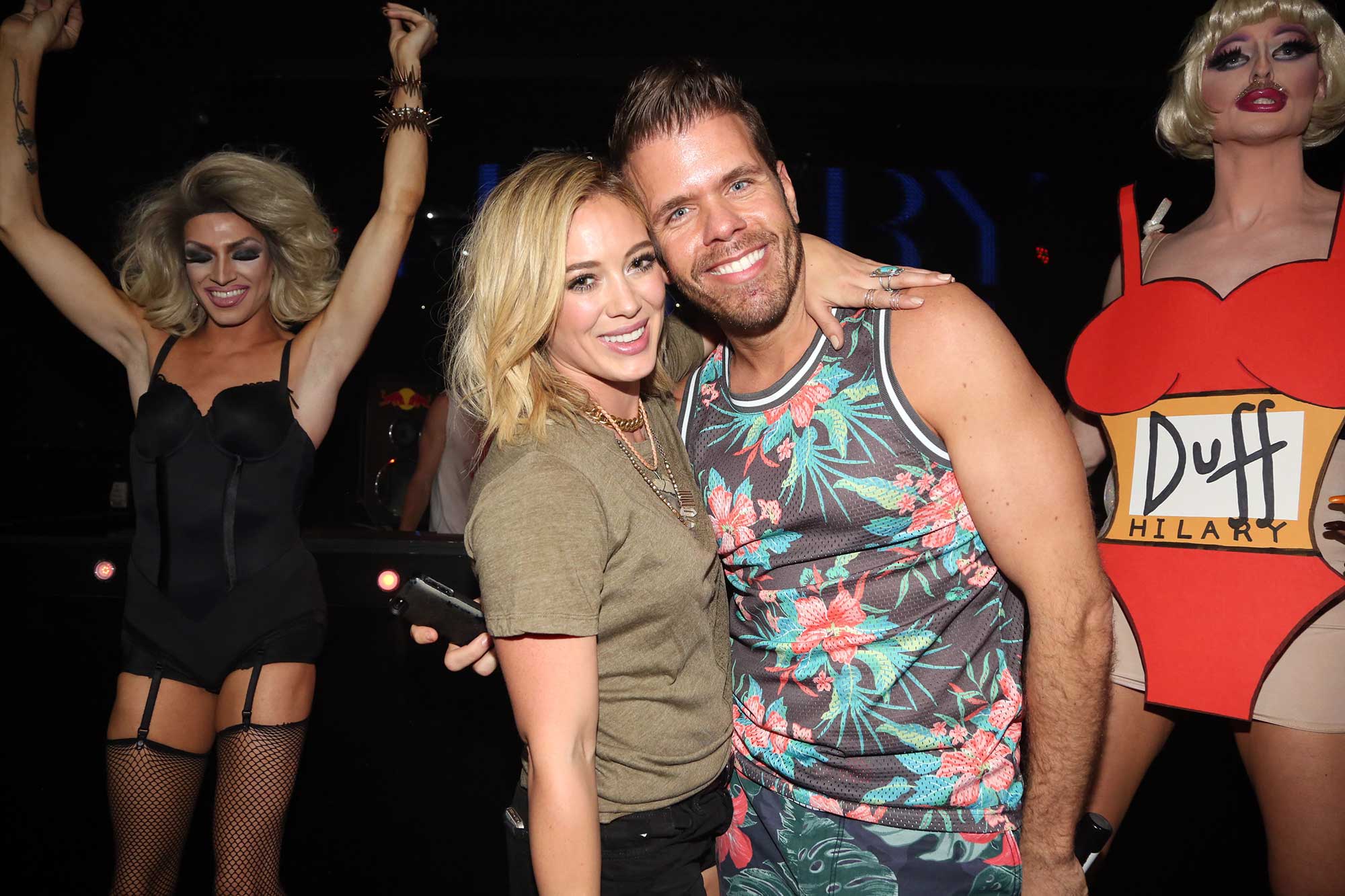 Hilary Duff attends Chasing The Sun single release celebration