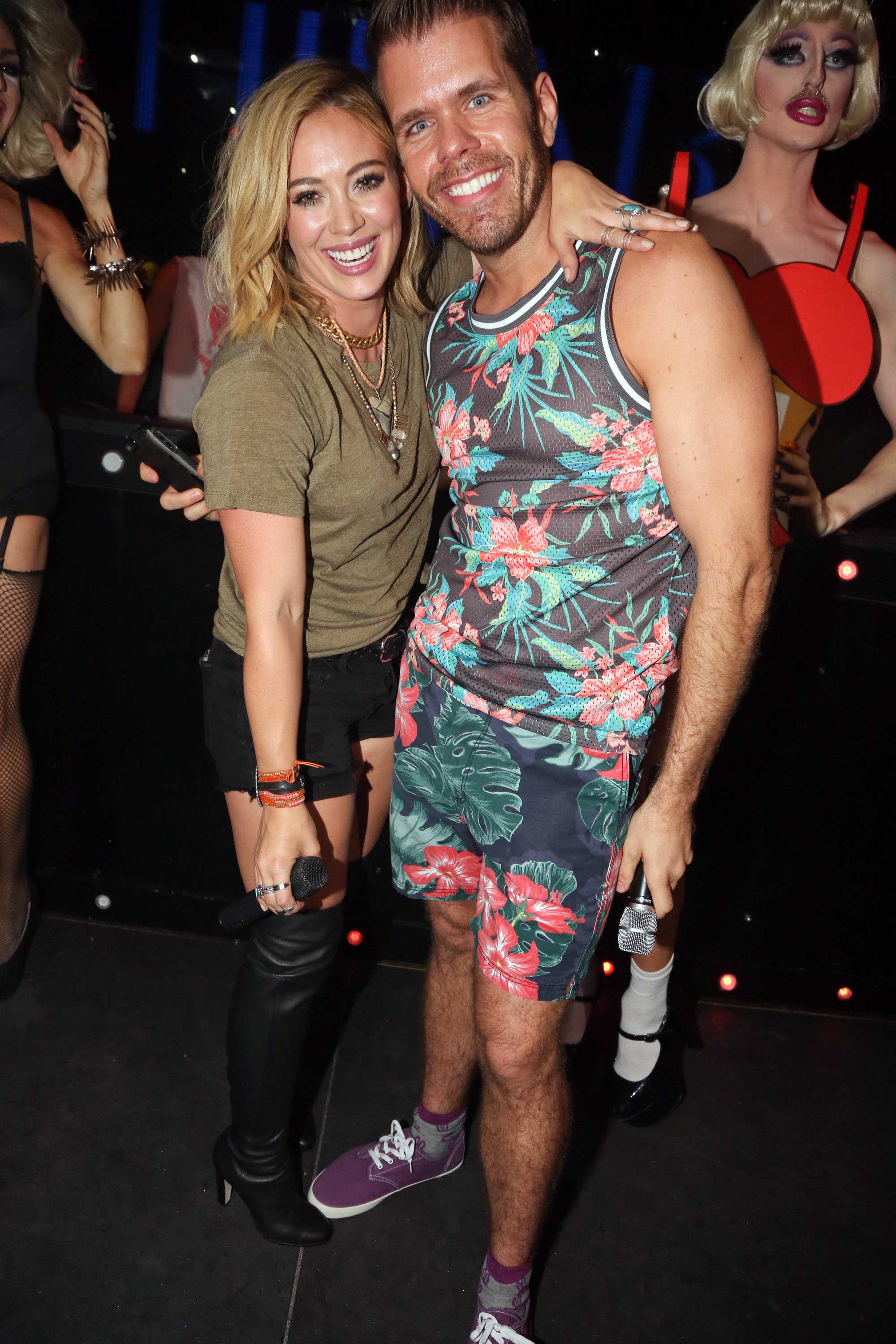 Hilary Duff attends Chasing The Sun single release celebration