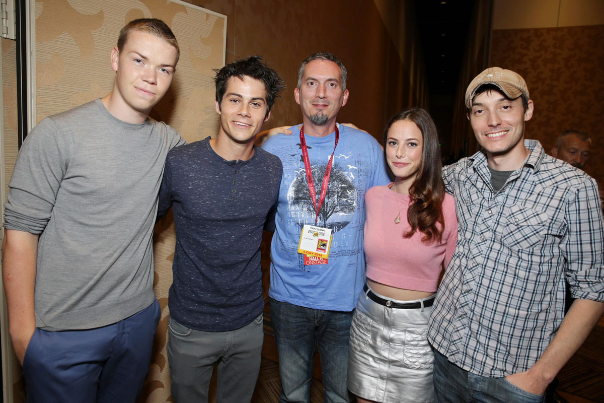 Kaya Scodelario attends Comic-Con International 2014