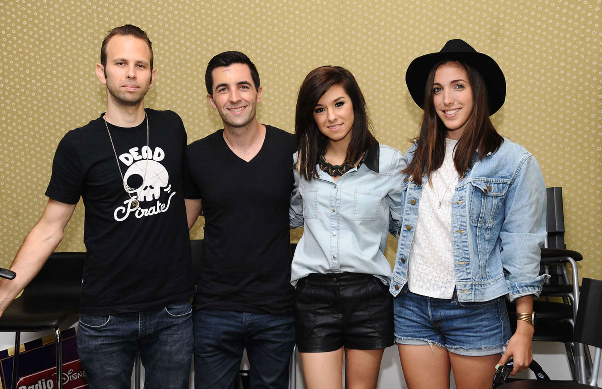 Christina Grimmie at Radio Disney in LA