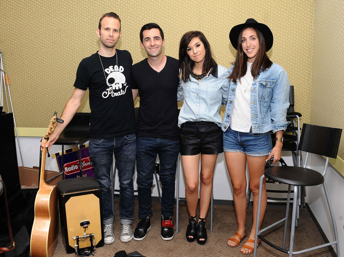 Christina Grimmie at Radio Disney in LA