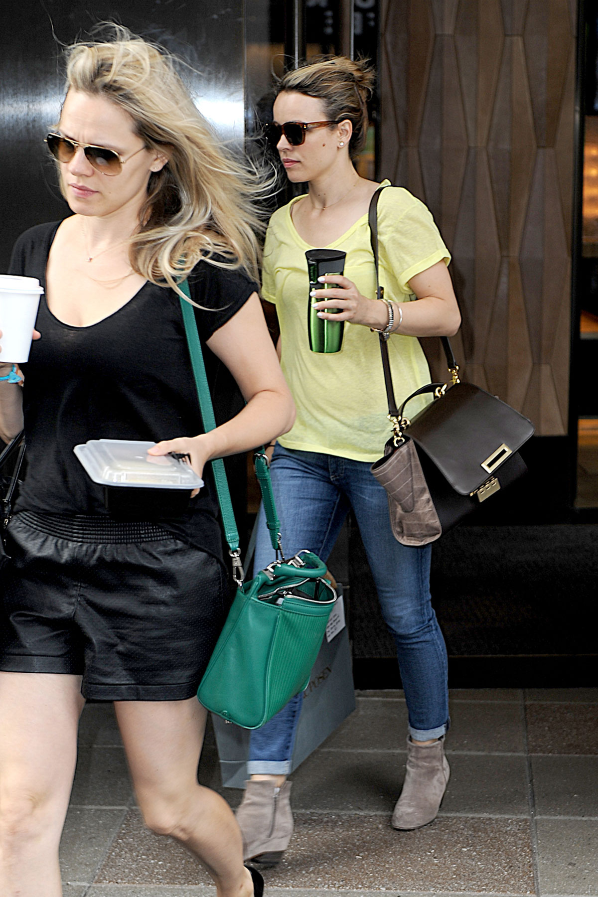 Rachel McAdams out and about candids in NYC