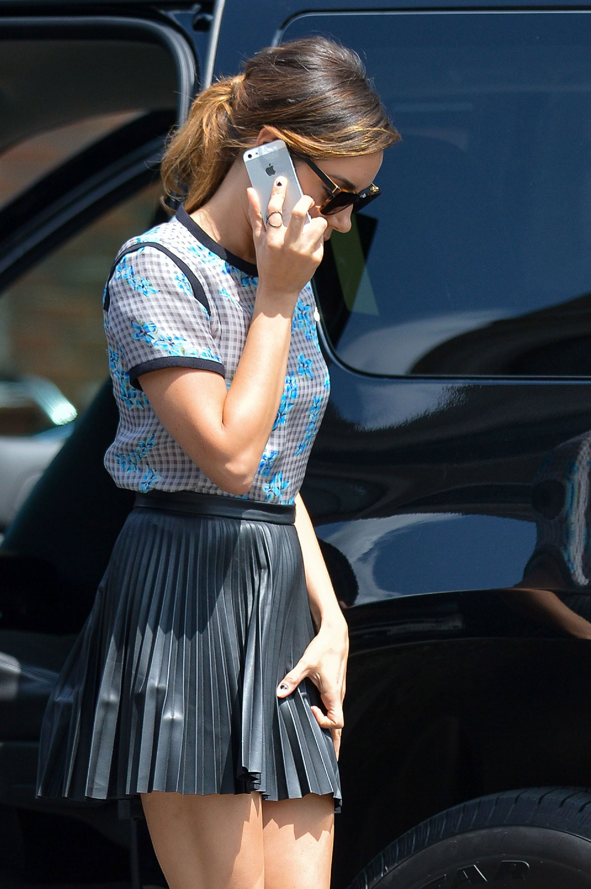Aubrey Plaza out in NYC