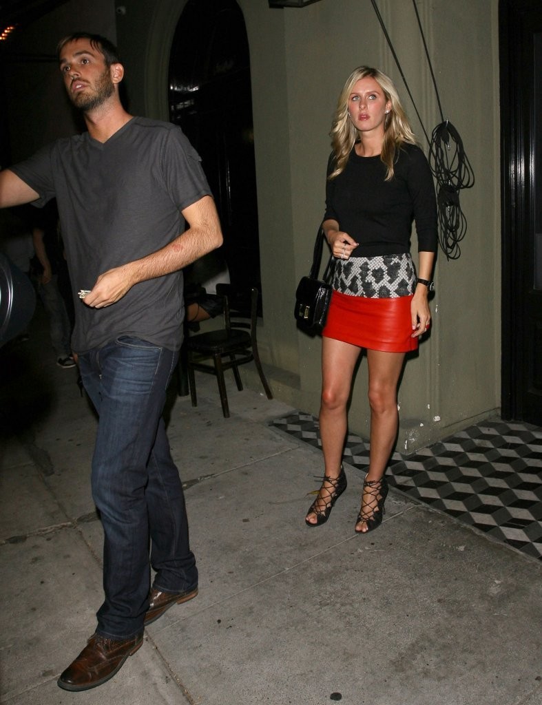Nicky Hilton and a friend dine out at Craig’s Restaurant