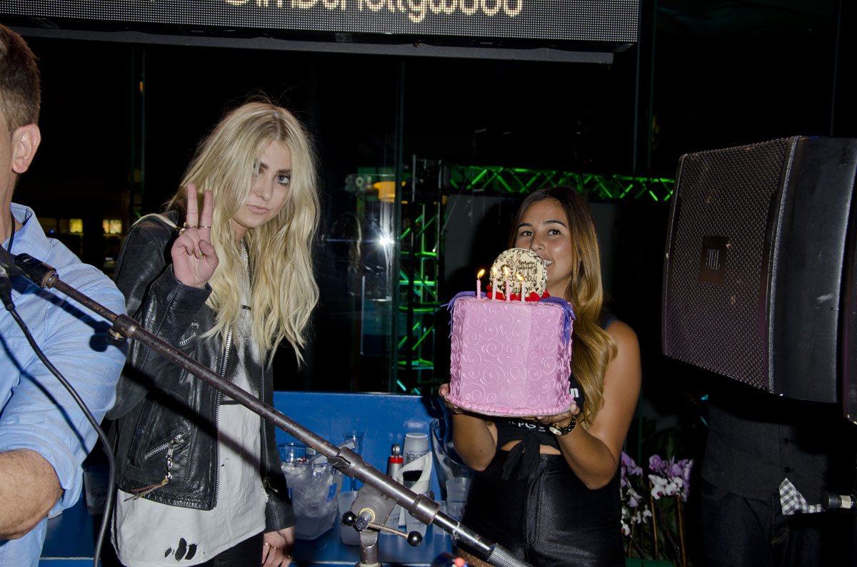 Taylor Momsen attends Harrah’s Casino Pool Party