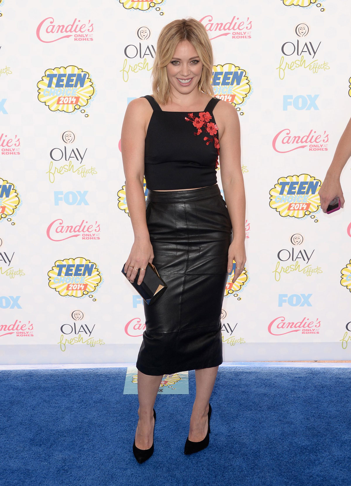 Hilary Duff attends FOX’s 2014 Teen Choice Awards