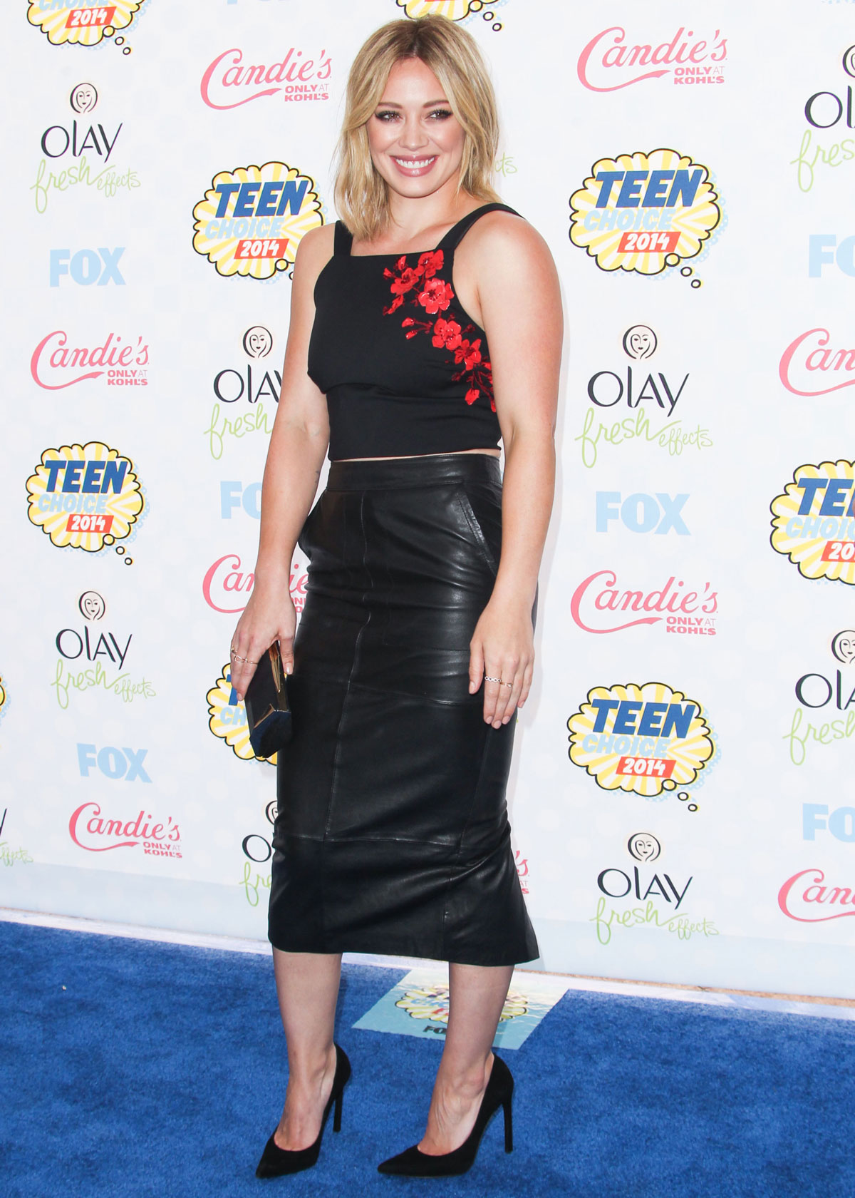 Hilary Duff attends FOX’s 2014 Teen Choice Awards