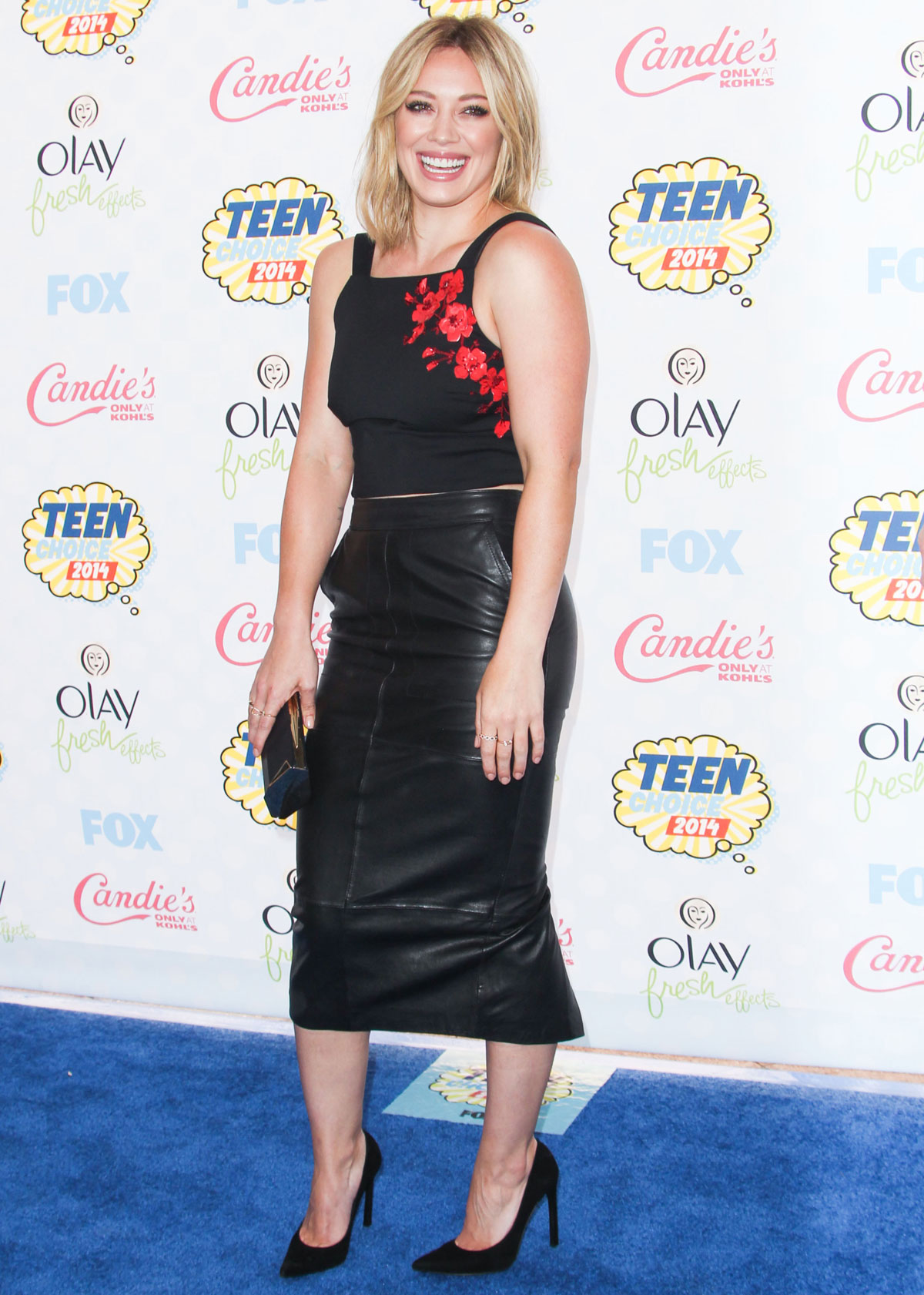 Hilary Duff attends FOX’s 2014 Teen Choice Awards