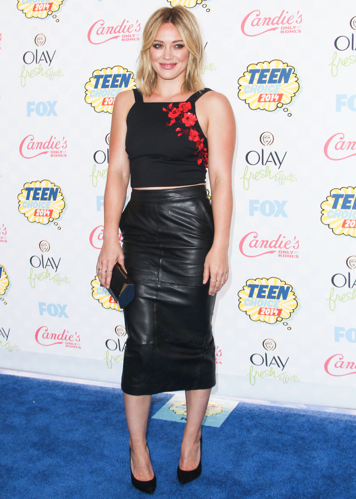 Hilary Duff attends FOX’s 2014 Teen Choice Awards