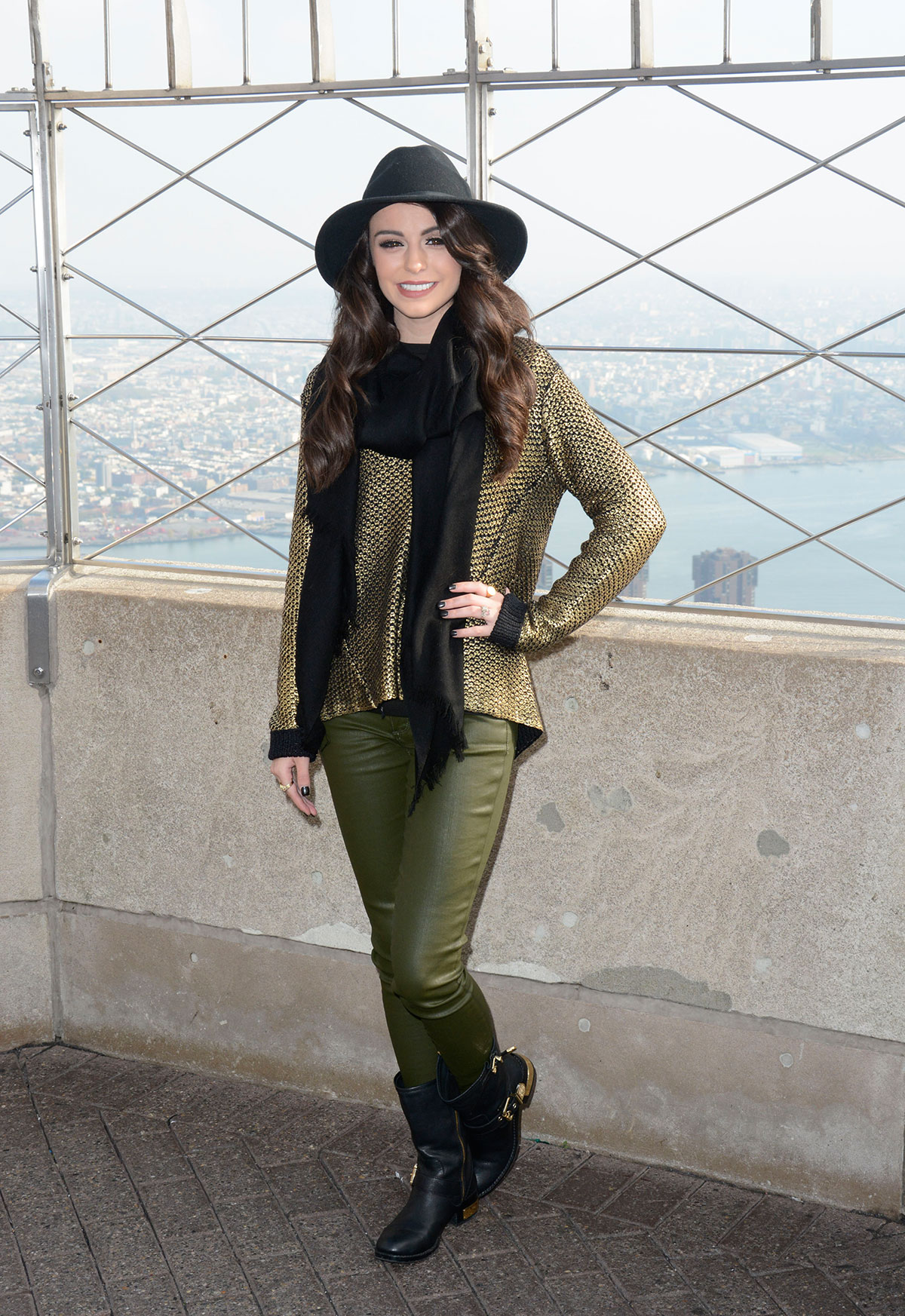 Cher Lloyd hosted by the Empire State Building