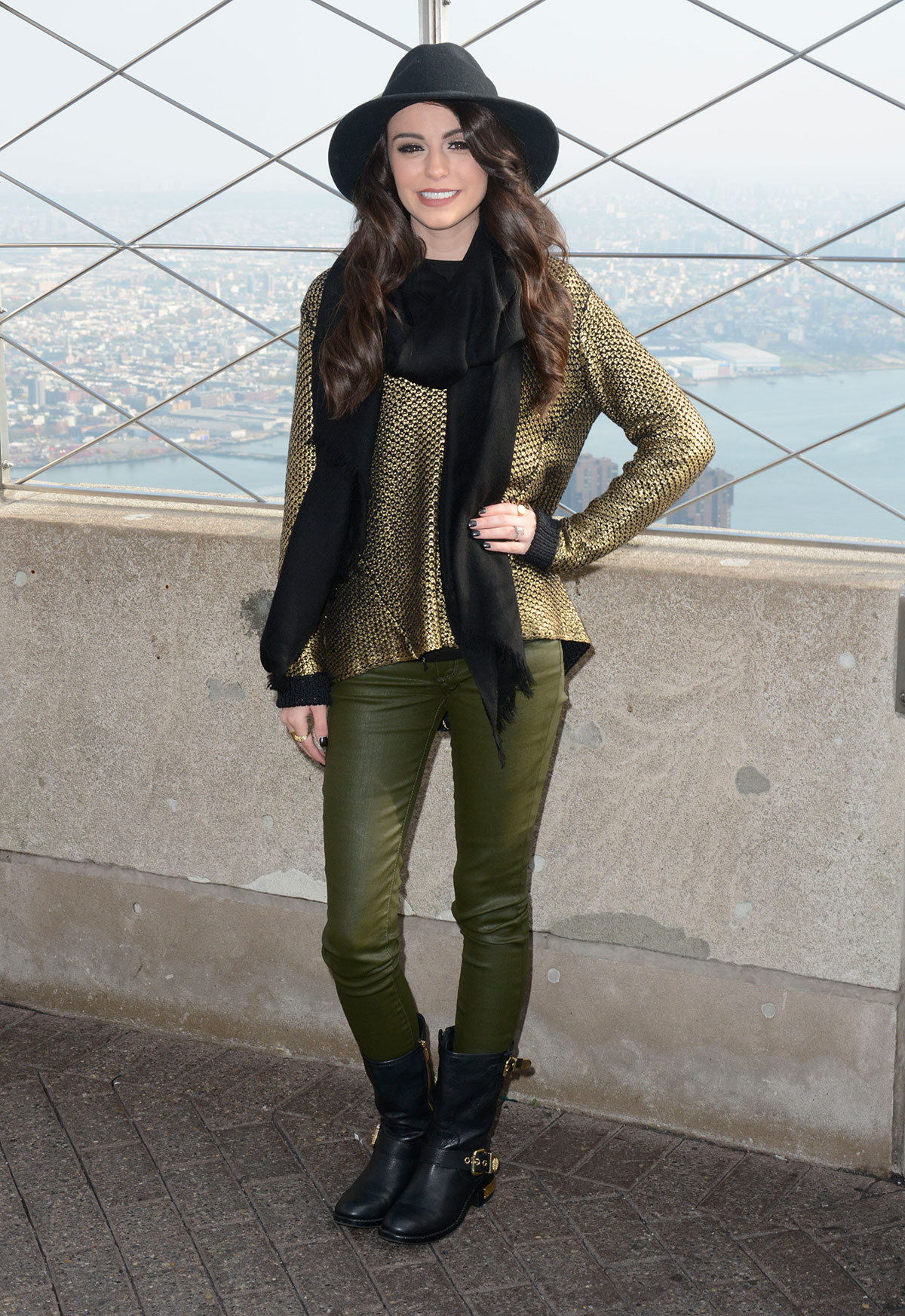 Cher Lloyd hosted by the Empire State Building