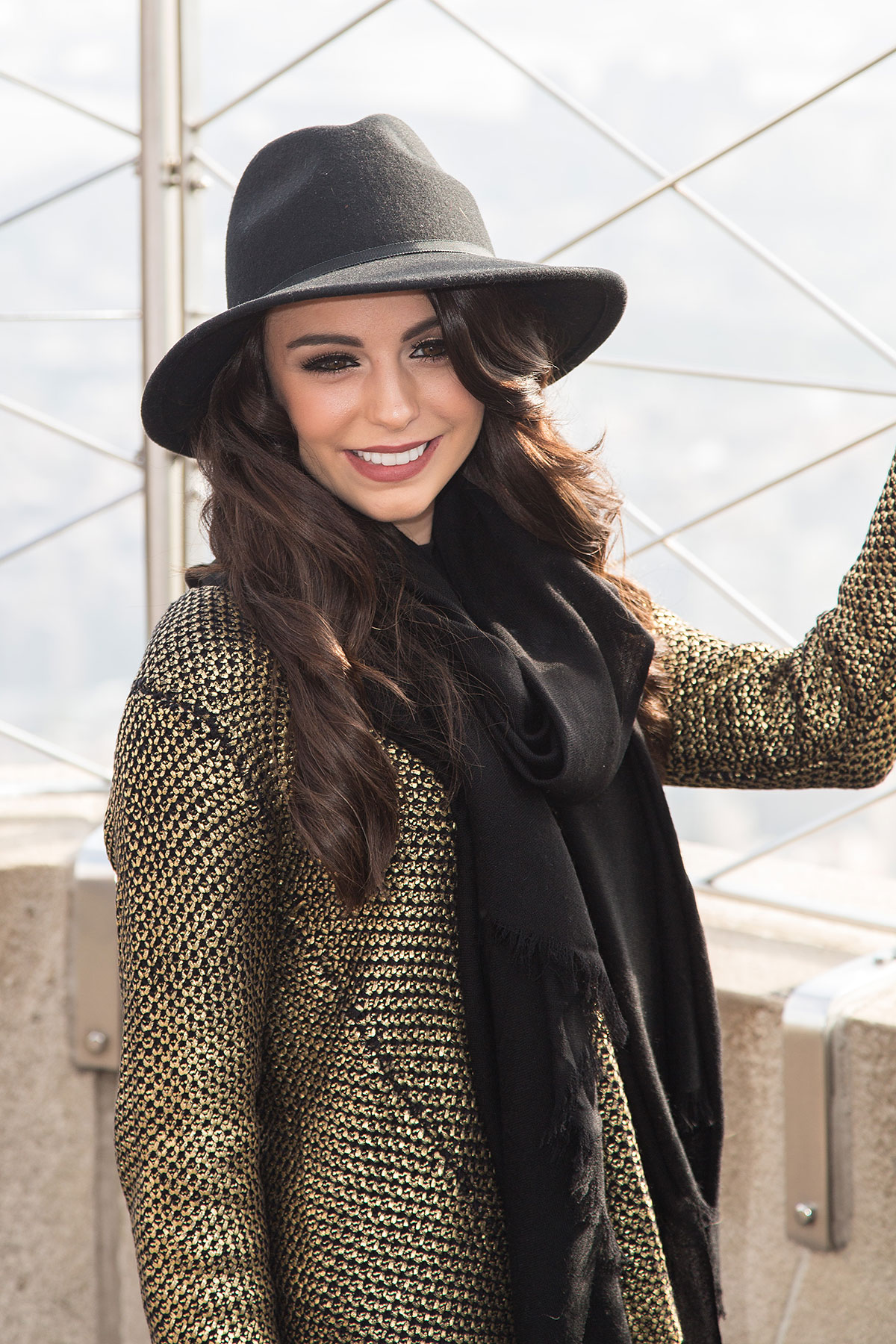 Cher Lloyd hosted by the Empire State Building