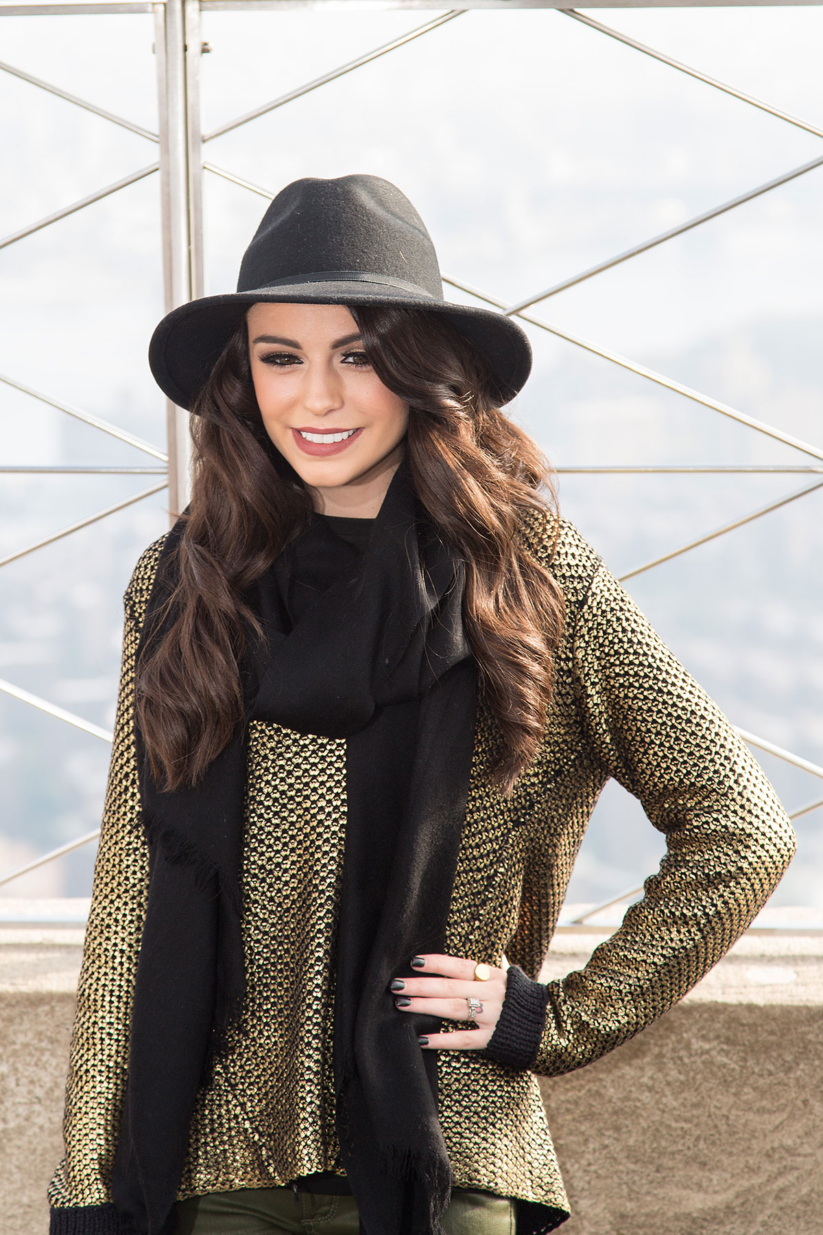 Cher Lloyd hosted by the Empire State Building