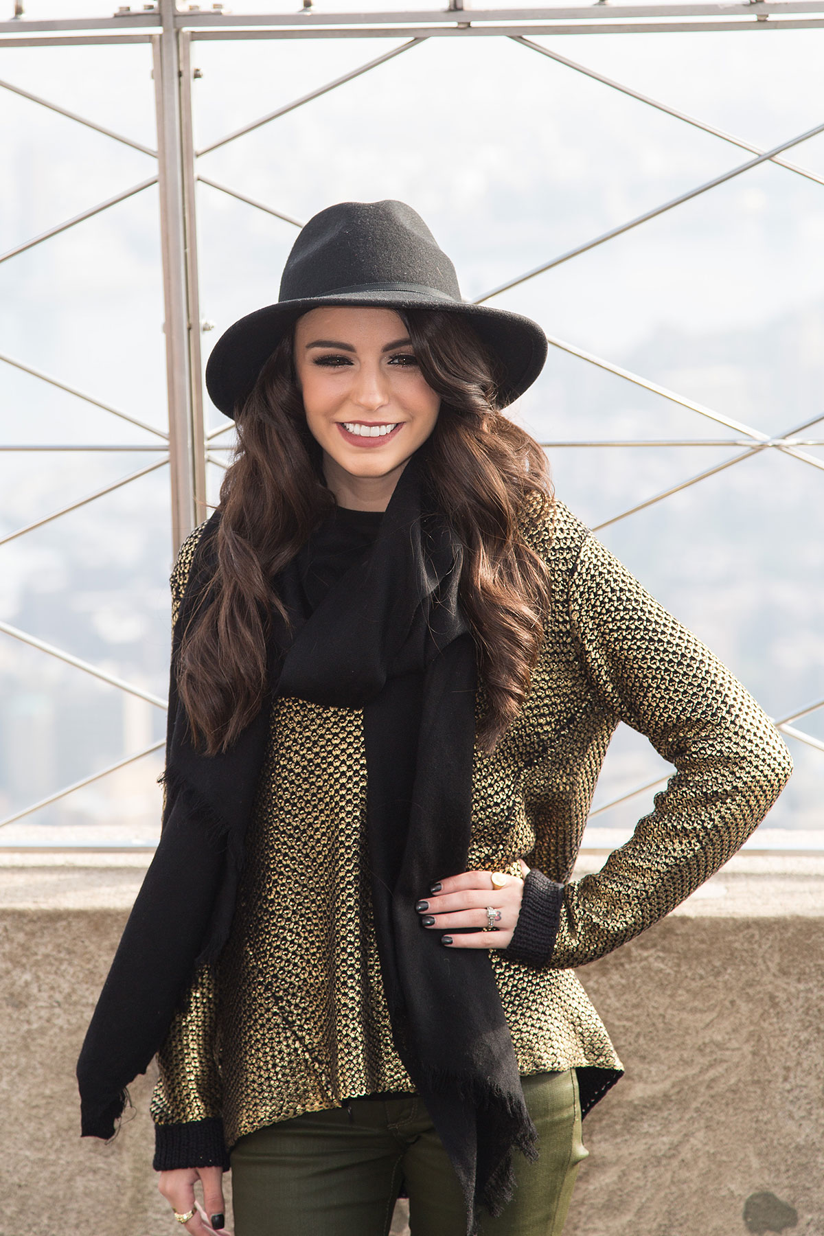 Cher Lloyd hosted by the Empire State Building