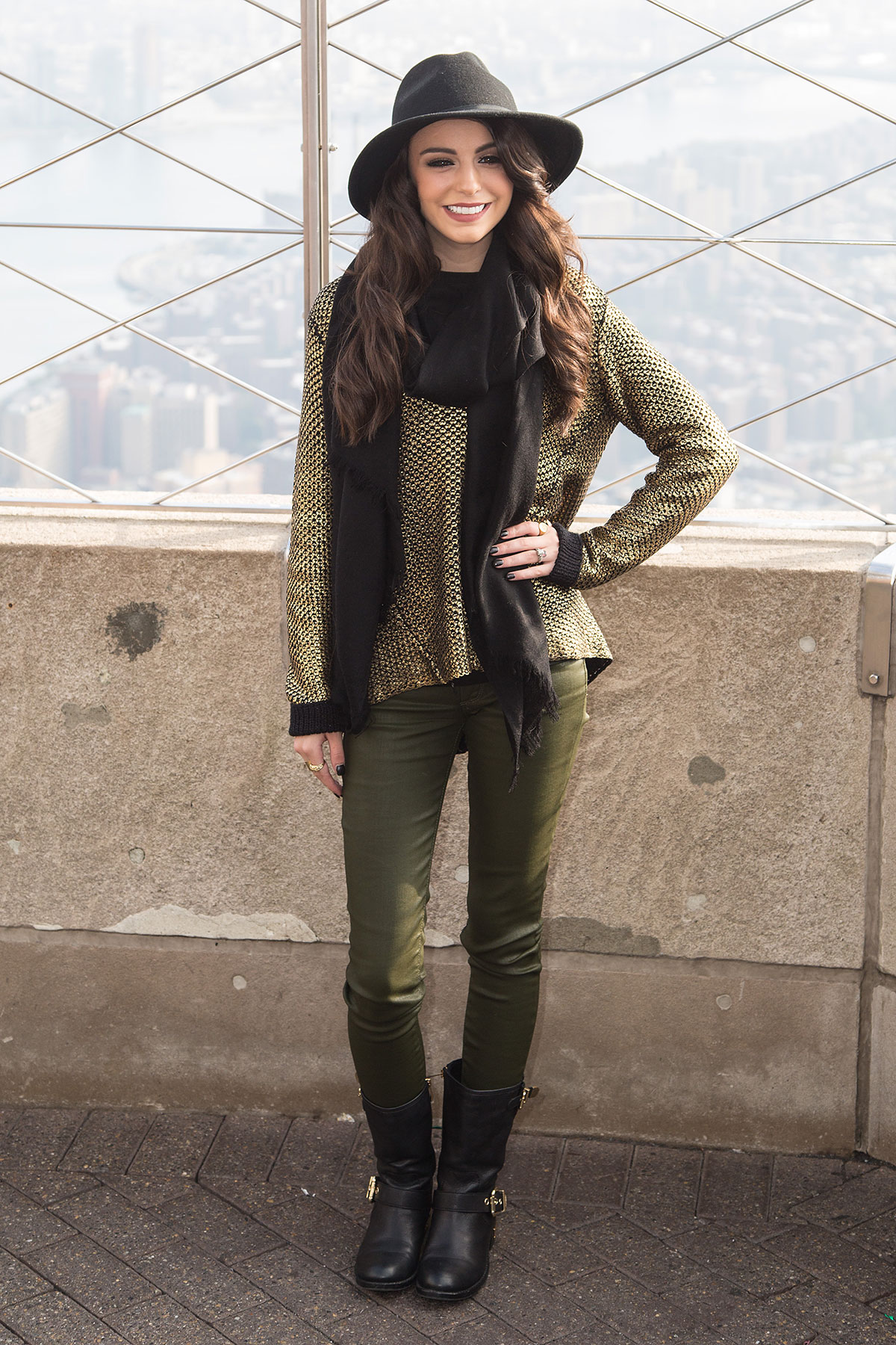 Cher Lloyd hosted by the Empire State Building