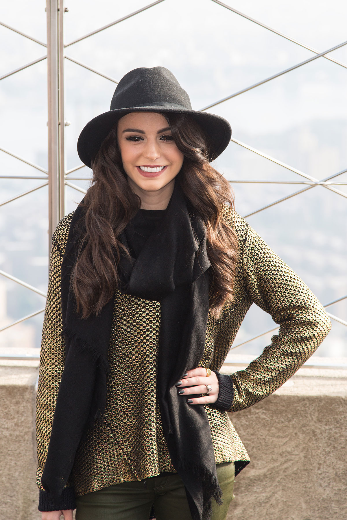 Cher Lloyd hosted by the Empire State Building