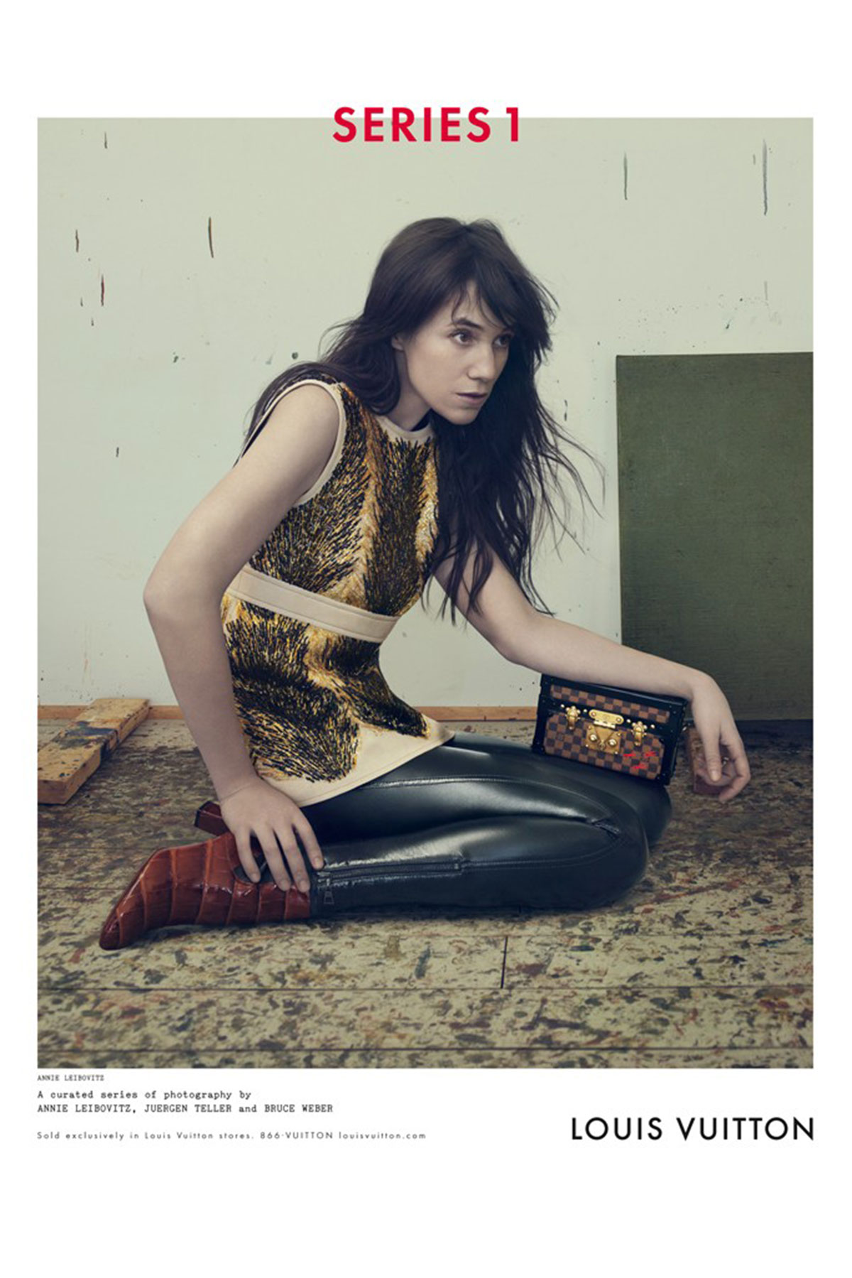 Charlotte Gainsbourg photoshoot for Gucci