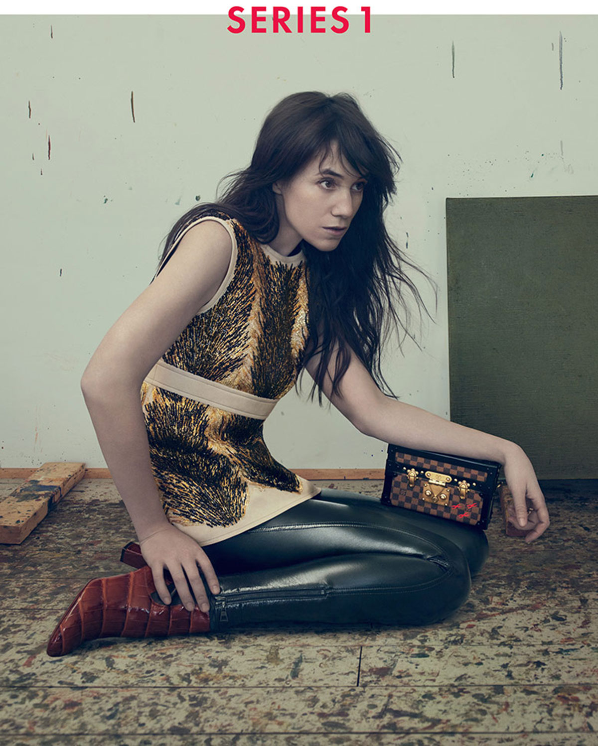 Charlotte Gainsbourg photoshoot for Gucci