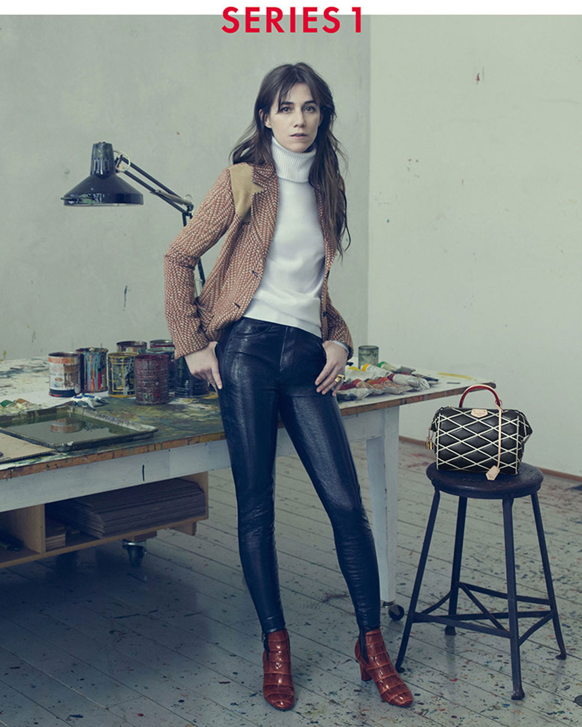 Charlotte Gainsbourg photoshoot for Gucci