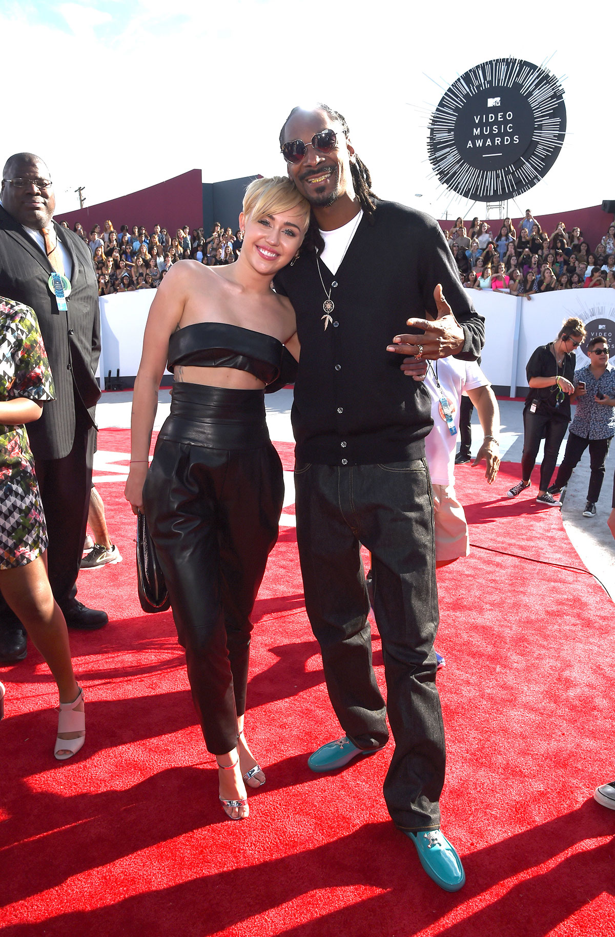 Miley Cyrus attends 2014 MTV Video Music Awards