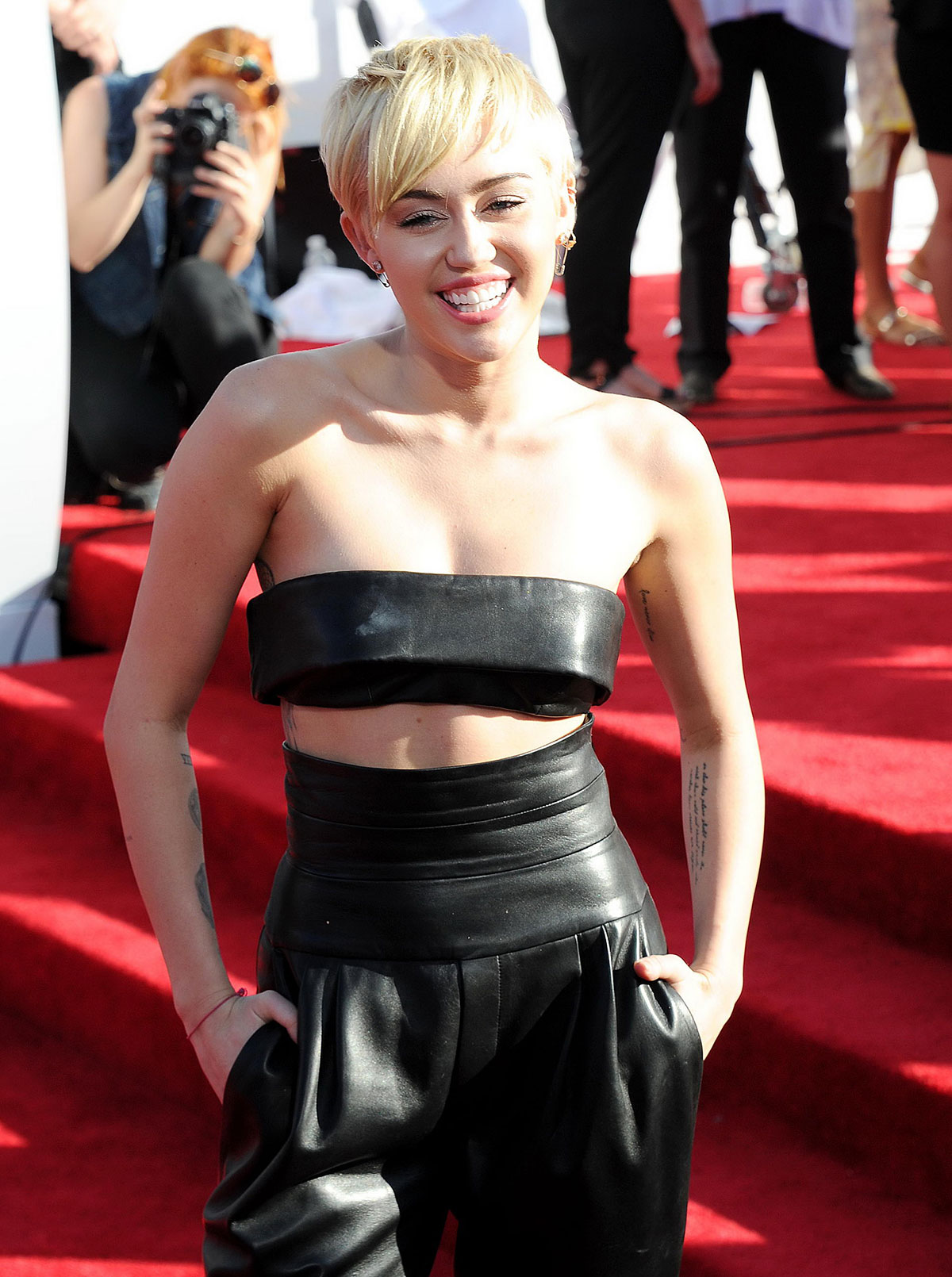 Miley Cyrus attends 2014 MTV Video Music Awards