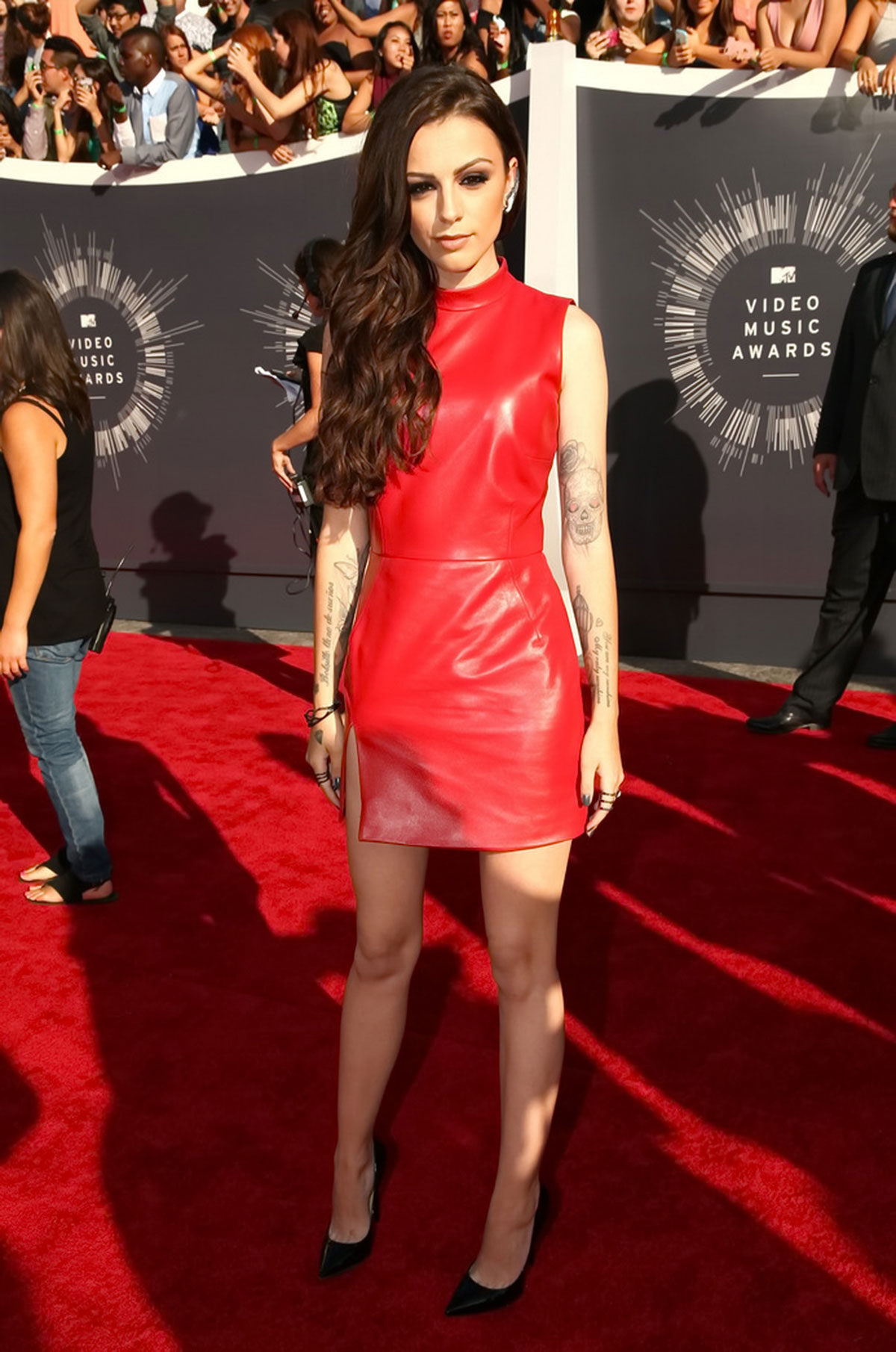 Cher Lloyd attends 2014 MTV Video Music Awards