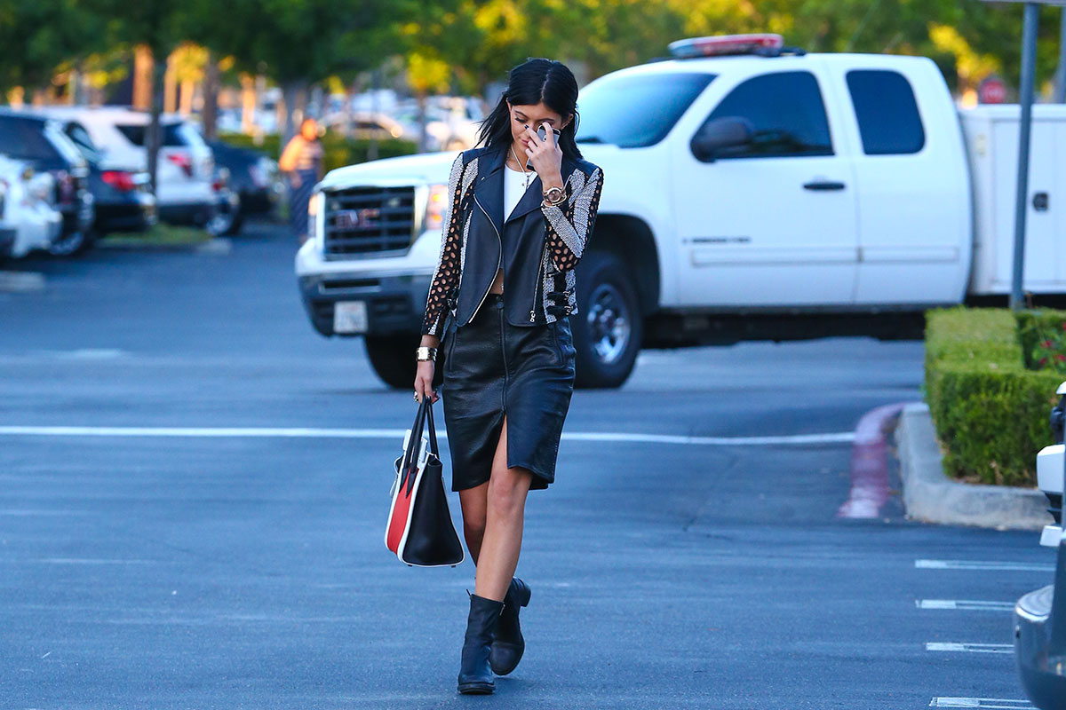 Kylie Jenner out and about in Calabasas