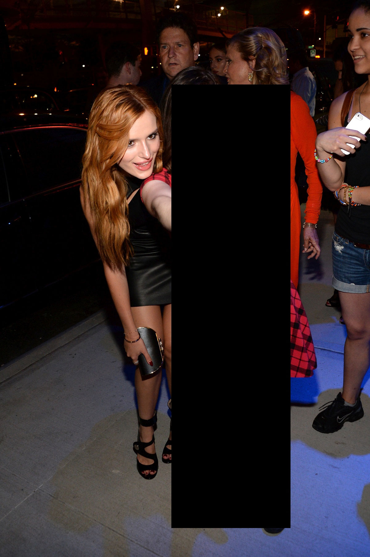 Bella Thorne attends Versus Versace fashion show