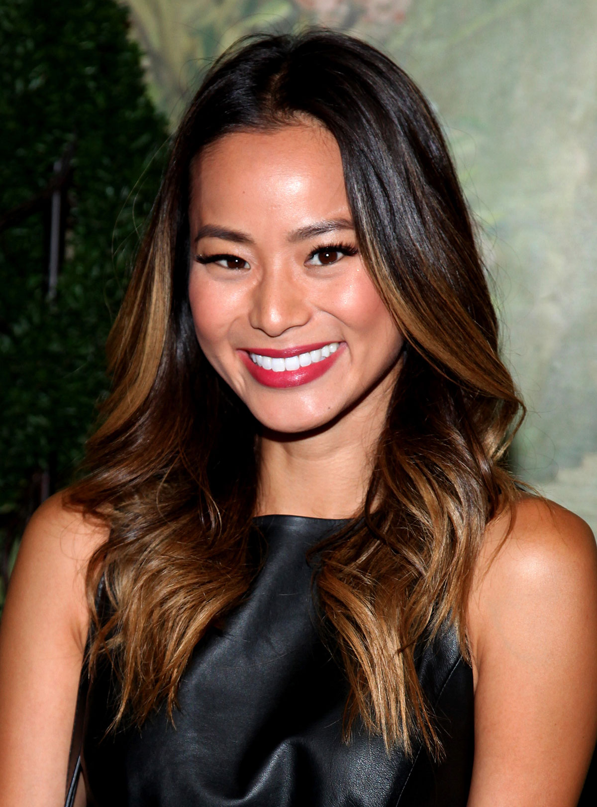 Jamie Chung at Alice+Olivia by Stacey Bendet Spring 2015 Presentation