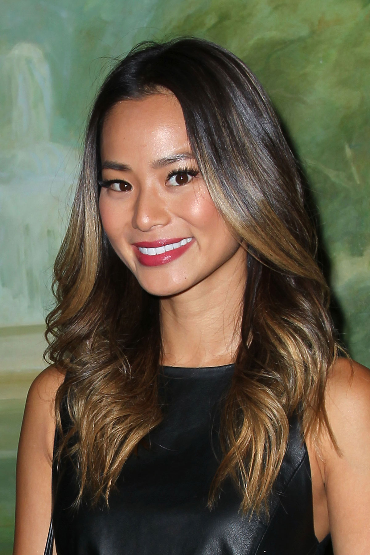 Jamie Chung at Alice+Olivia by Stacey Bendet Spring 2015 Presentation