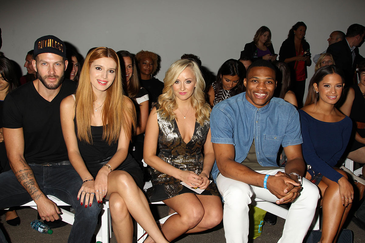 Bella Thorne attends Nolcha Fashion Week New York Spring Collections