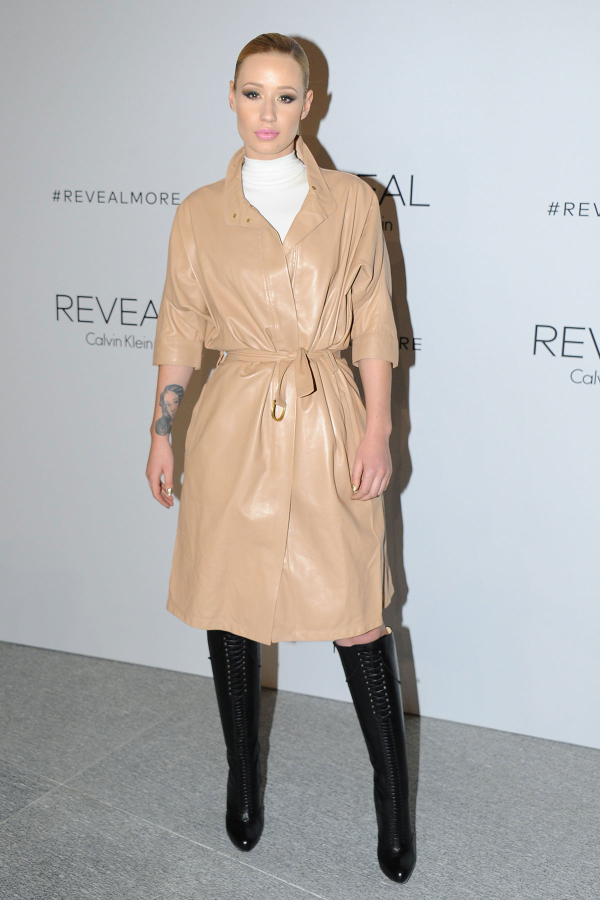 Iggy Azalea attends REVEAL Calvin Klein Fragrance Launch
