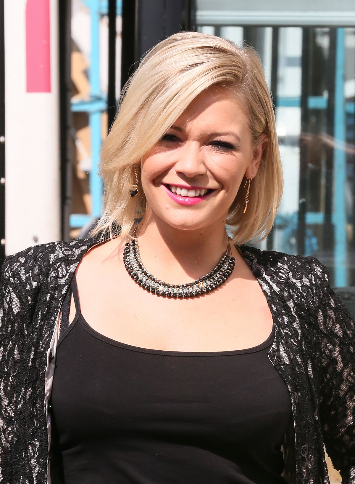 Suzanne Shaw at ITV Studios in London