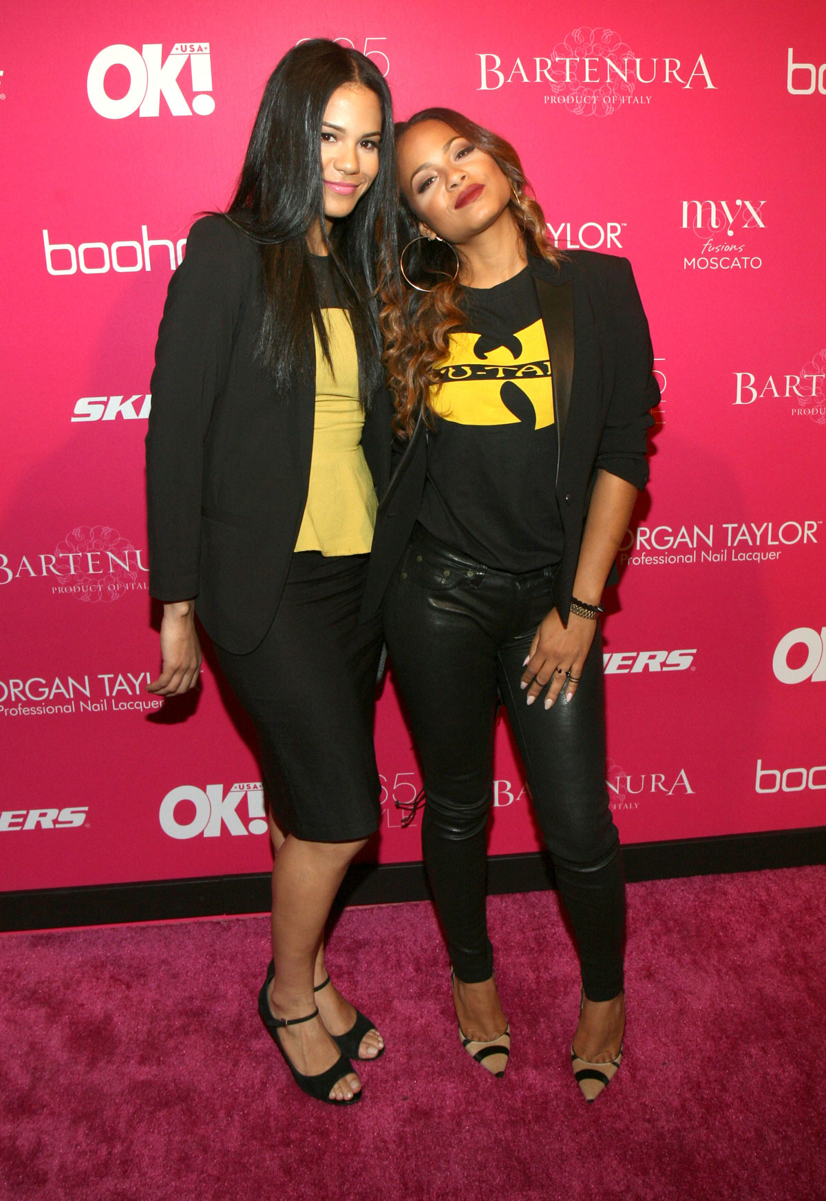 Christina Milian attends OK Fashion Week in New York