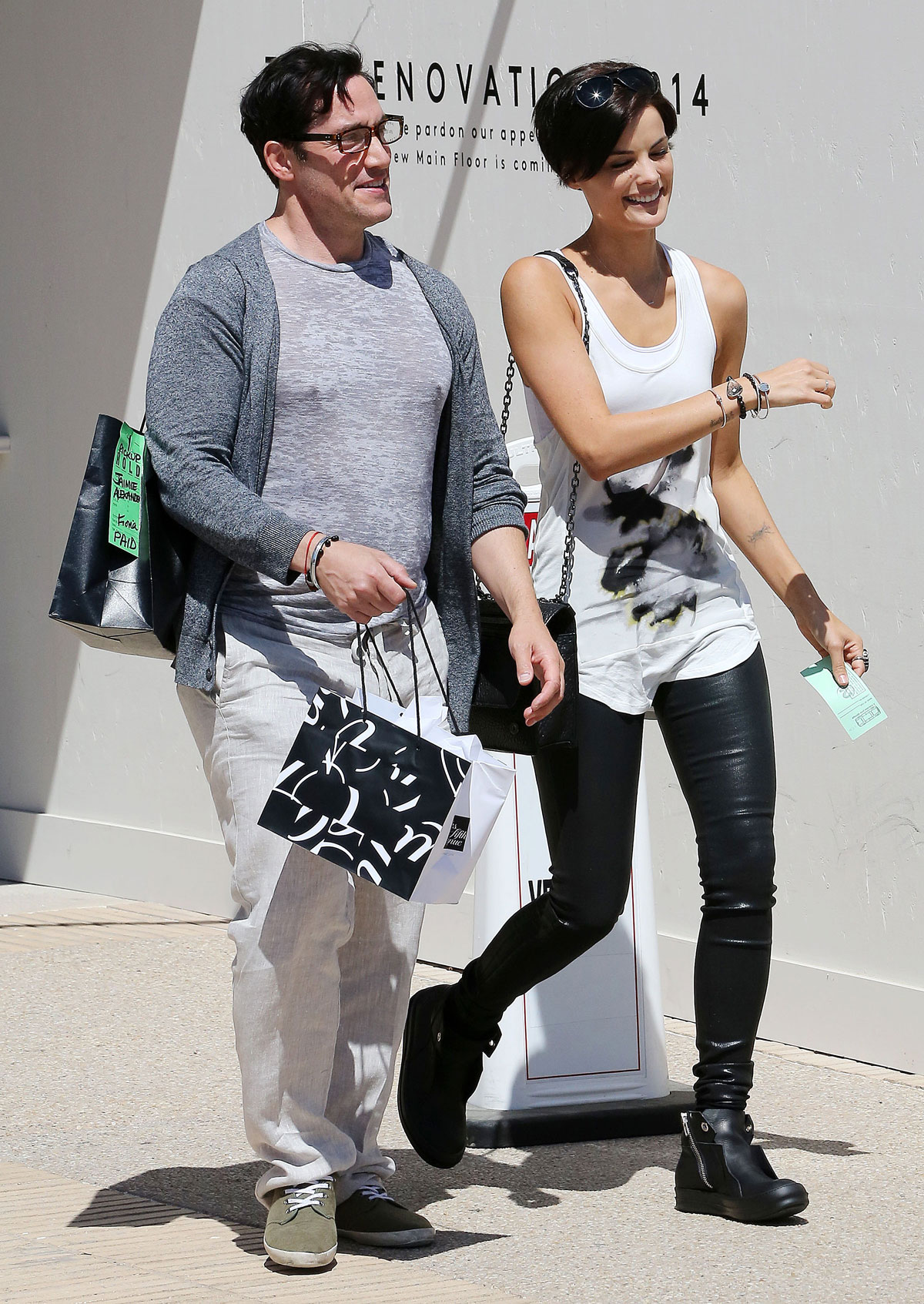 Jaimie Alexander leaving Barneys New York