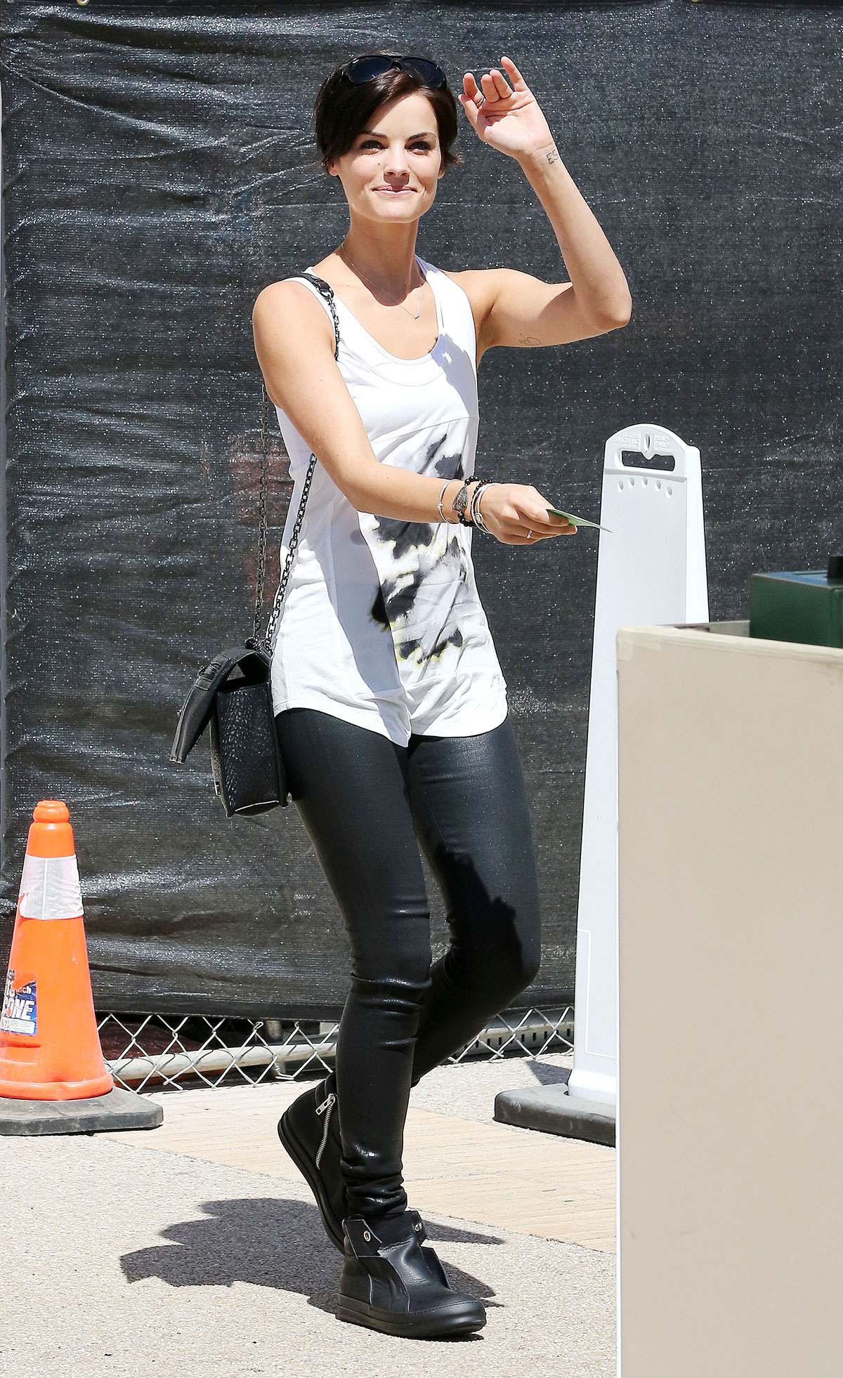 Jaimie Alexander leaving Barneys New York