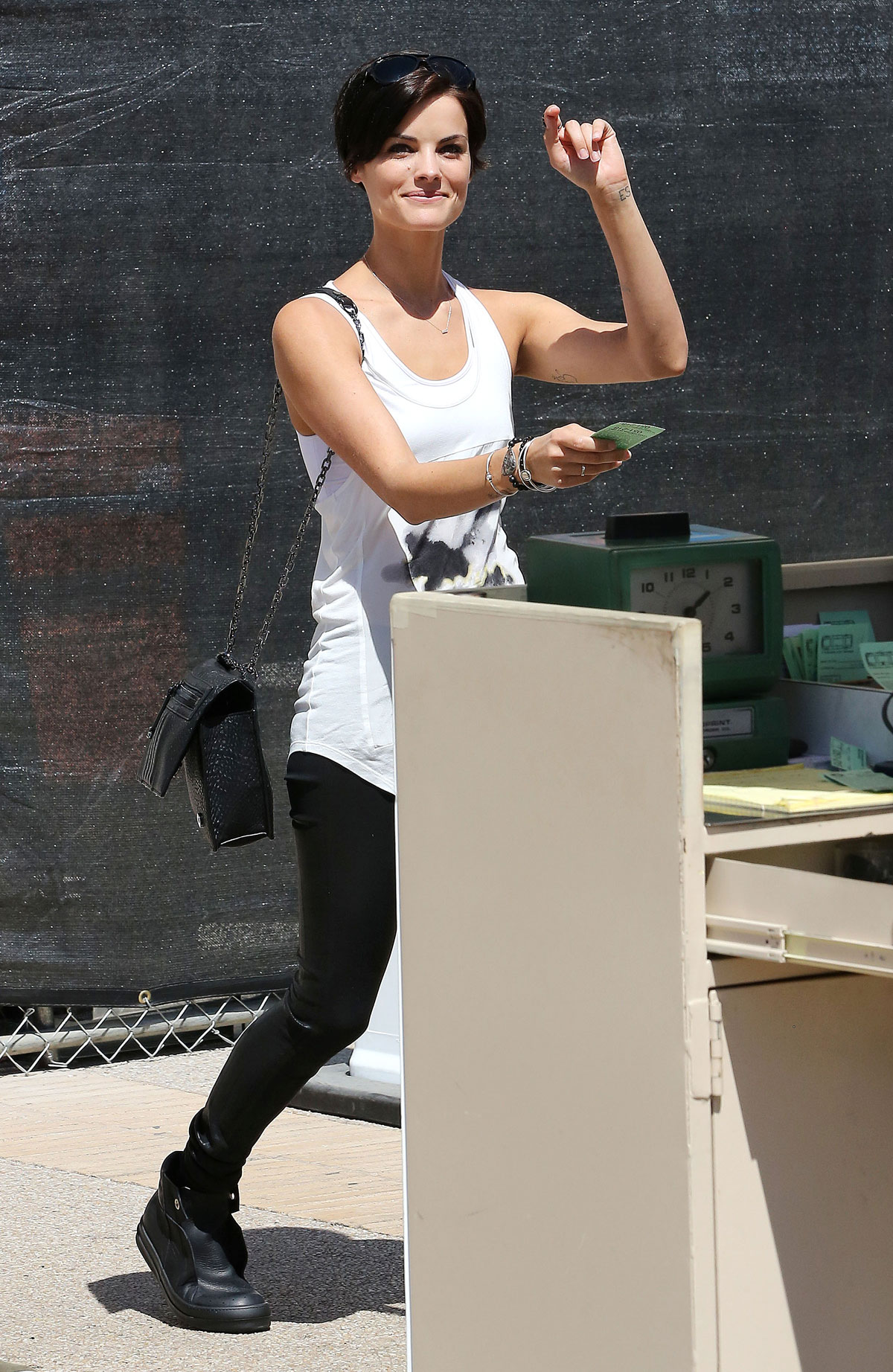 Jaimie Alexander leaving Barneys New York