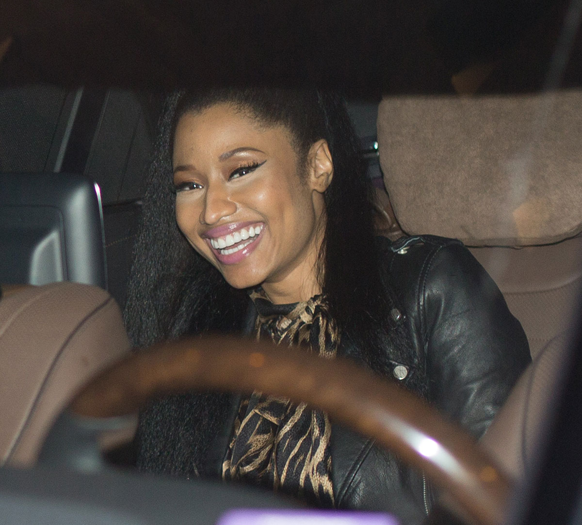 Nicki Minaj out and about in Paris