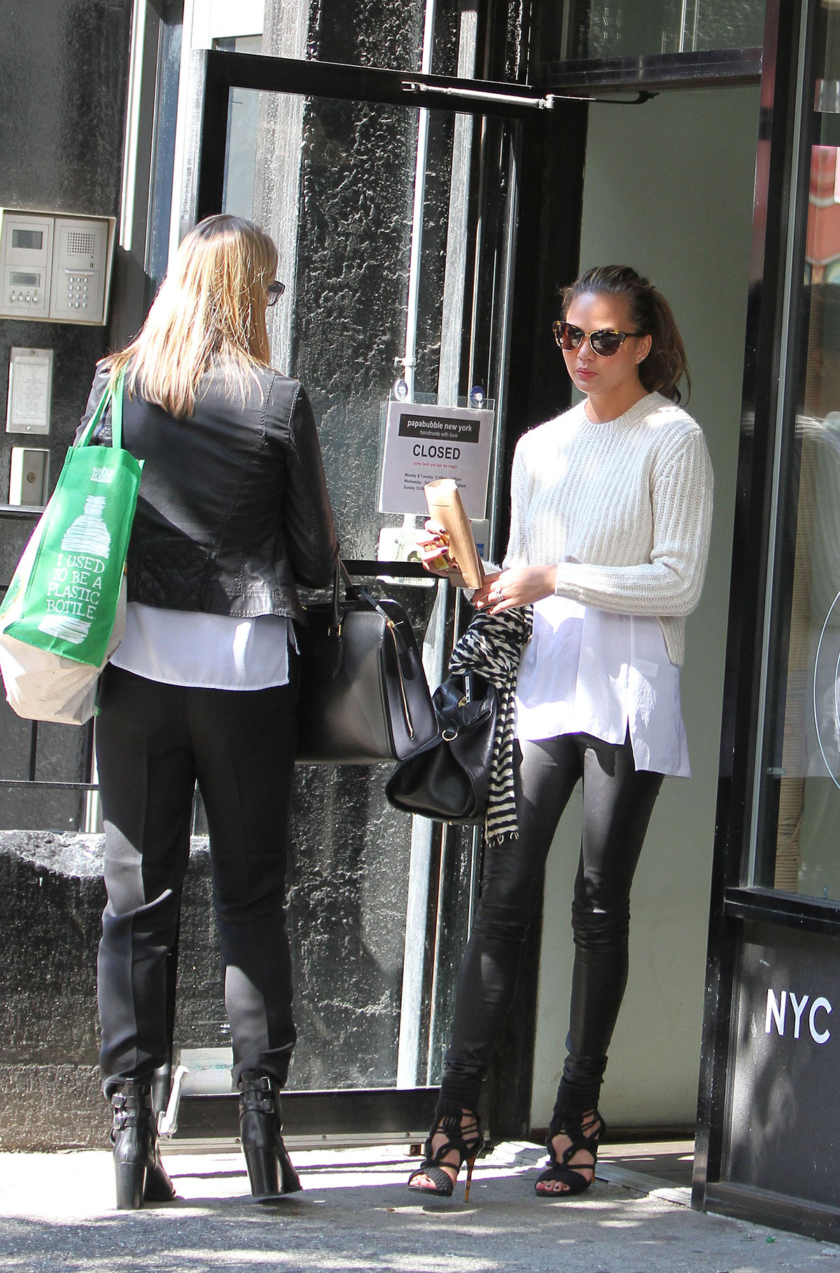 Chrissy Teigen out and about in New York