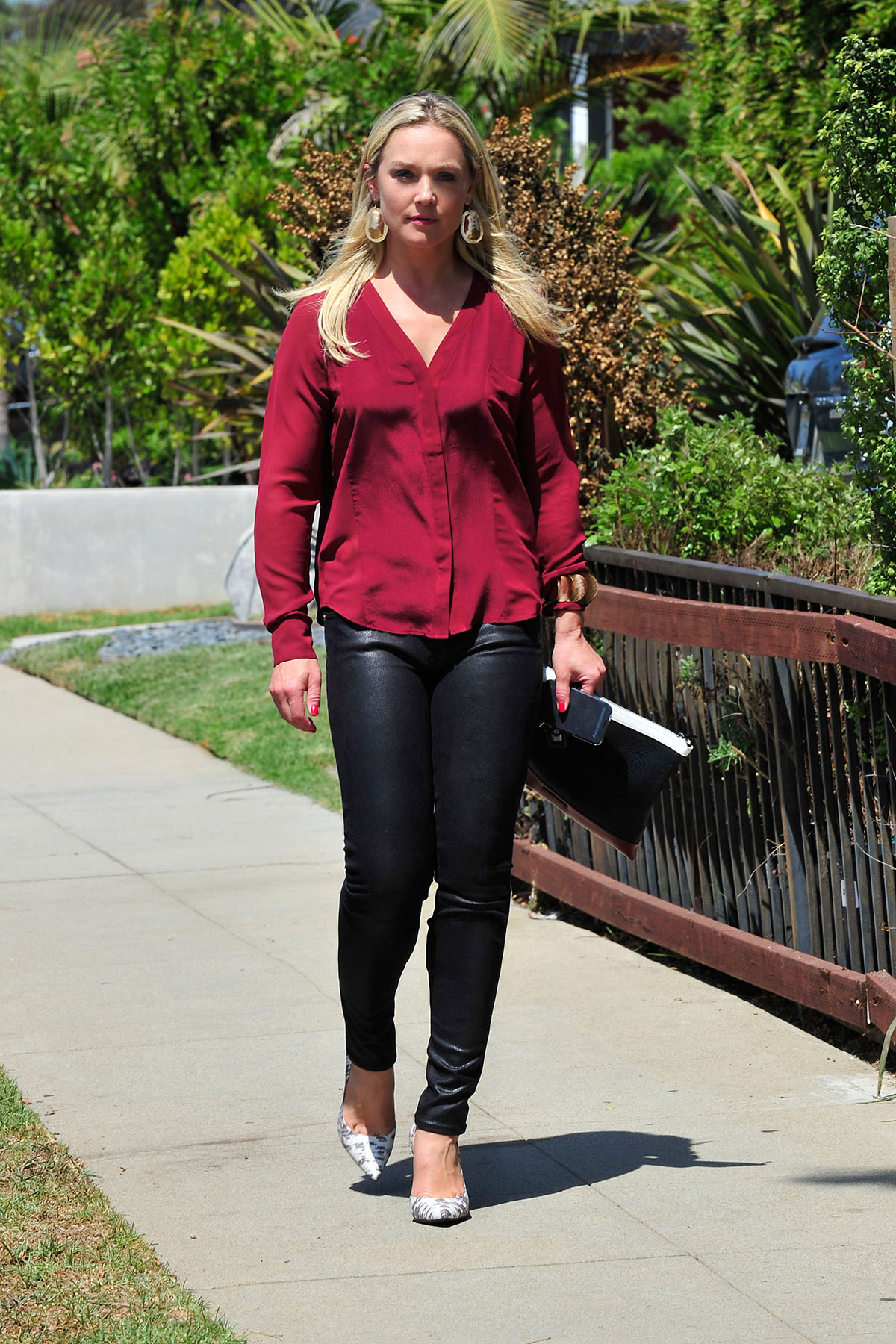 Elisabeth Rohm out in Santa Monica