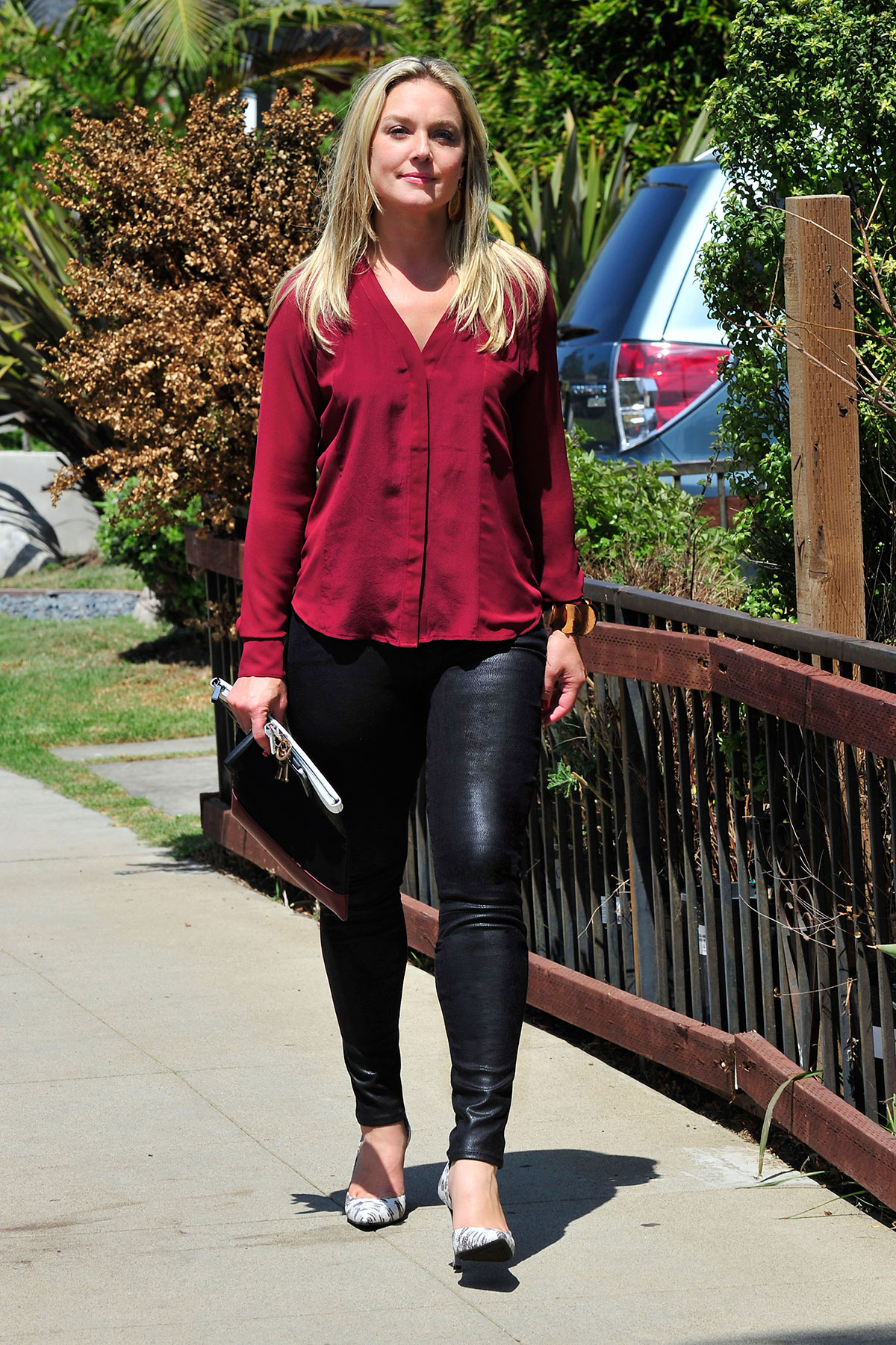 Elisabeth Rohm out in Santa Monica