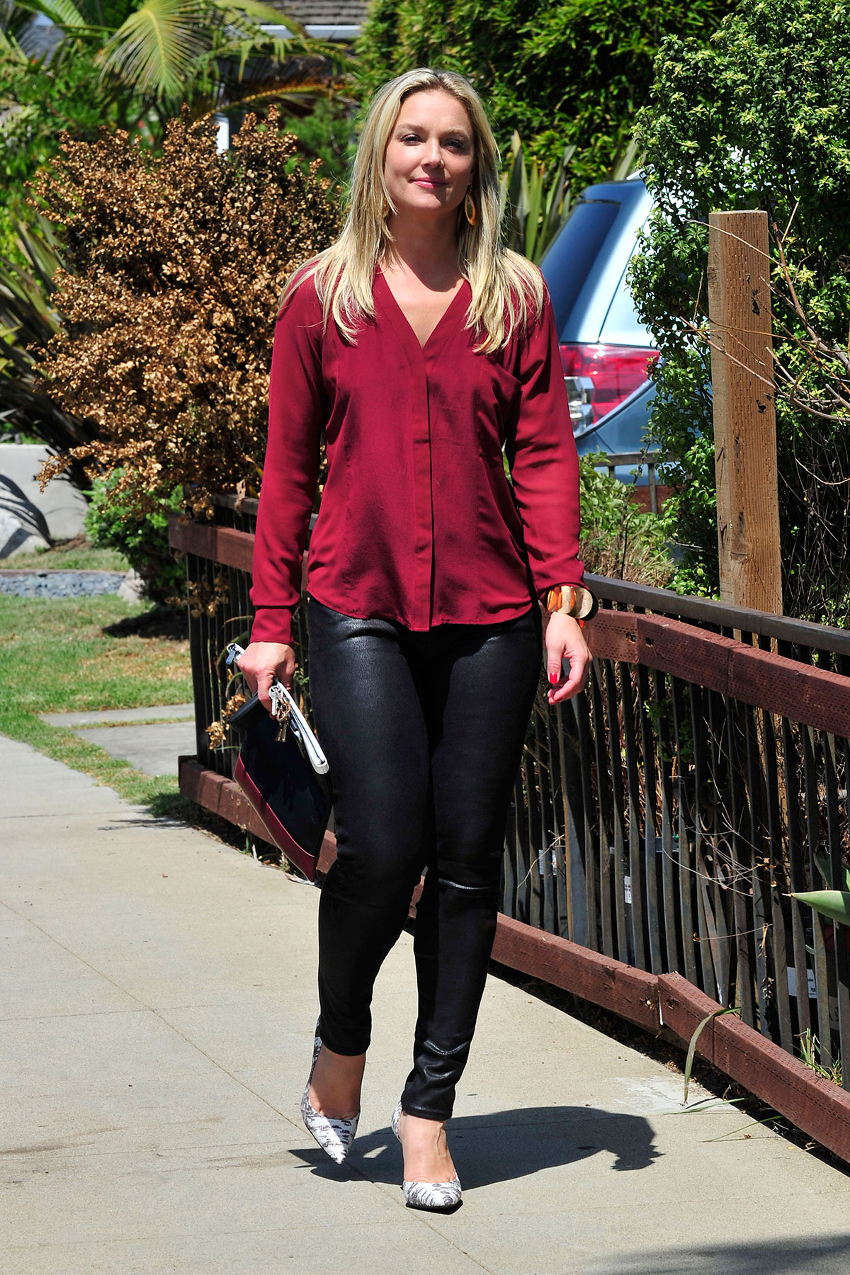 Elisabeth Rohm out in Santa Monica