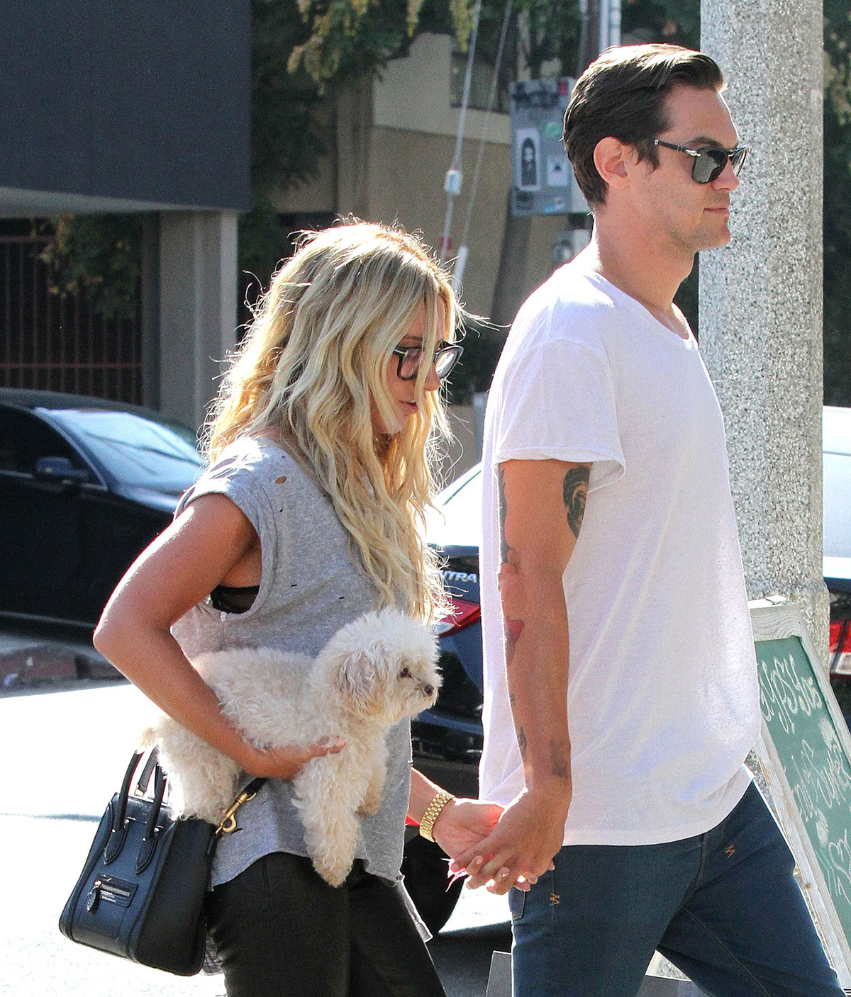 Ashley Tisdale out shopping in West Hollywood