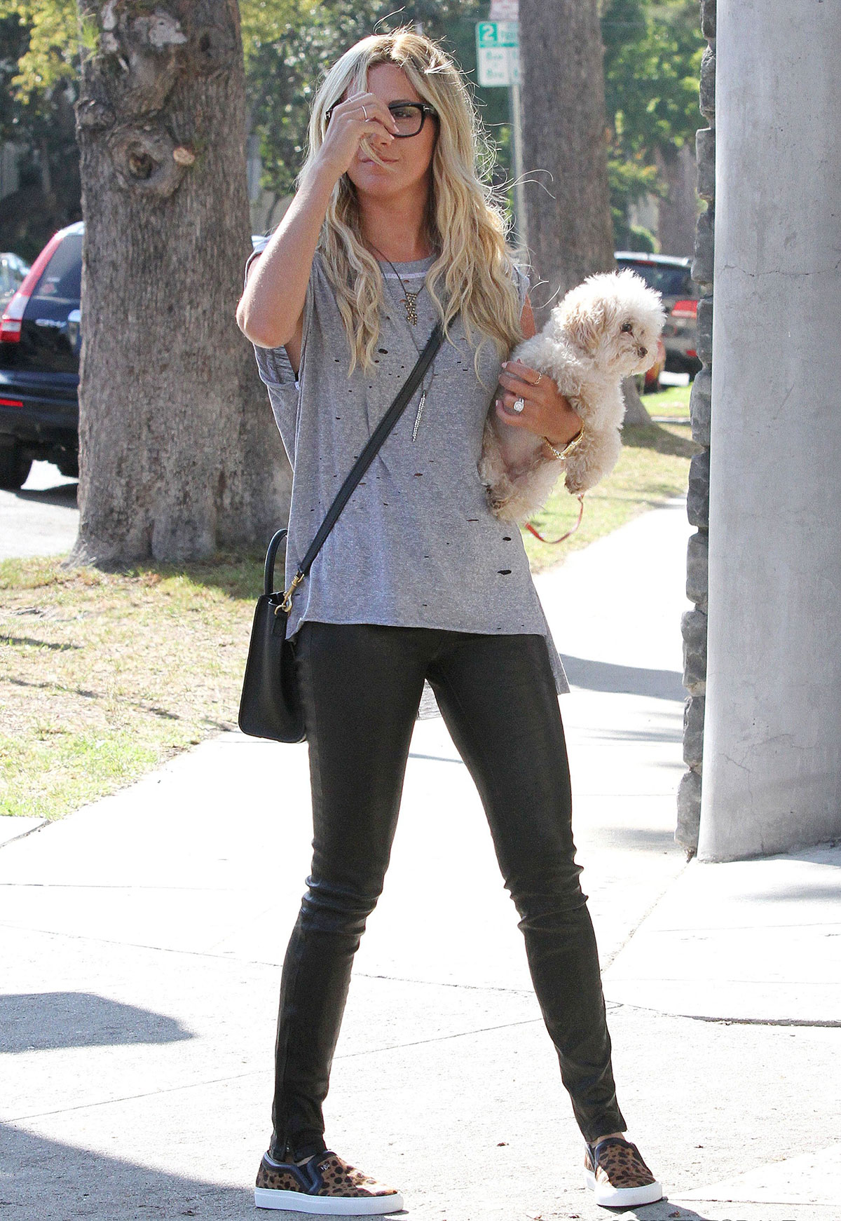 Ashley Tisdale out shopping in West Hollywood