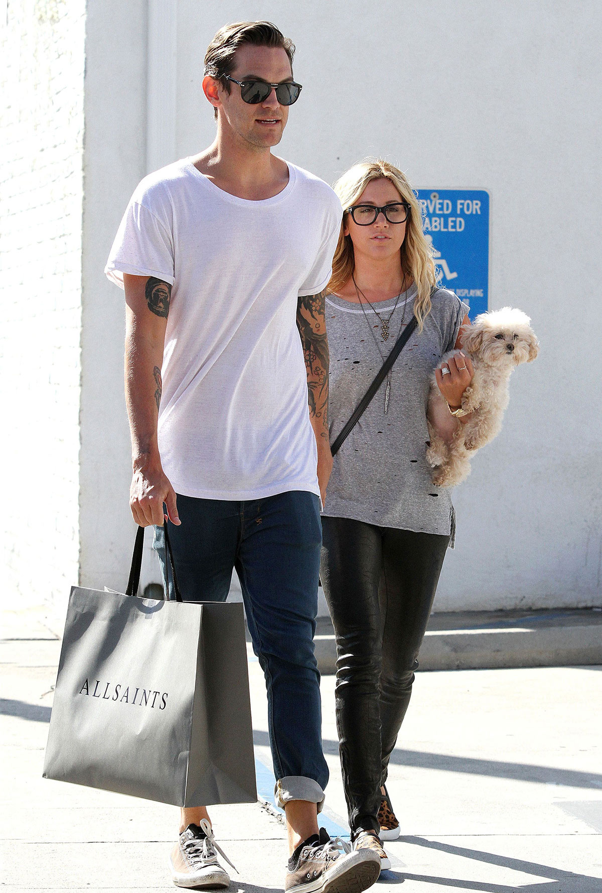 Ashley Tisdale out shopping in West Hollywood